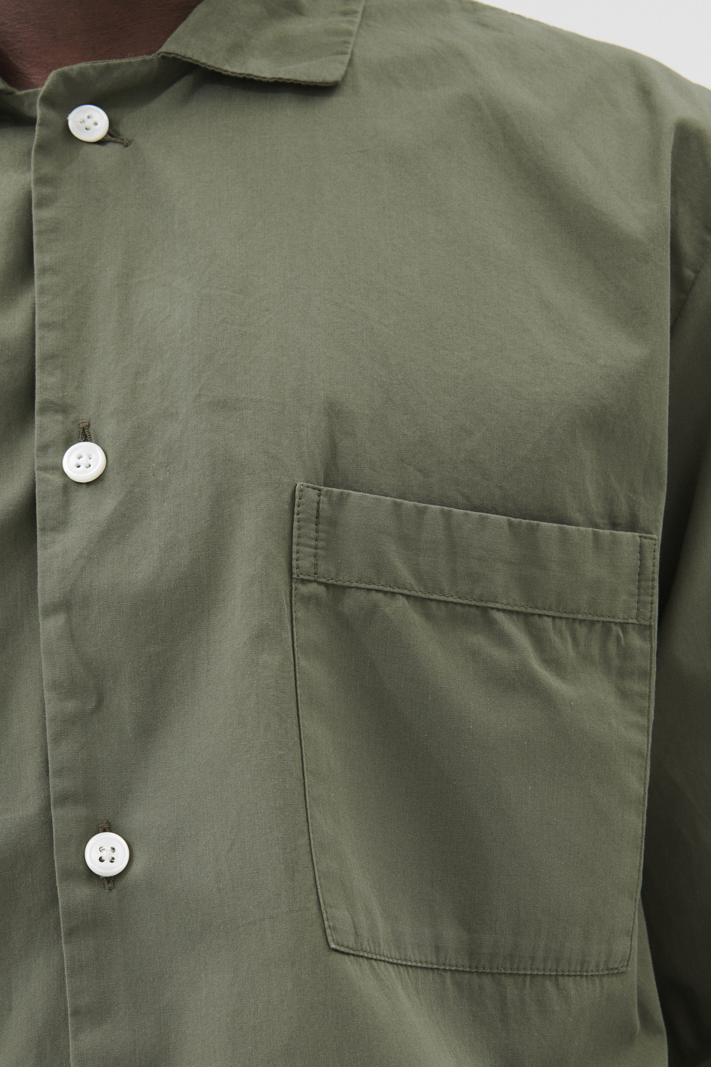 UNISEX POPLIN, PYJAMAS SHIRT WILLOW 2