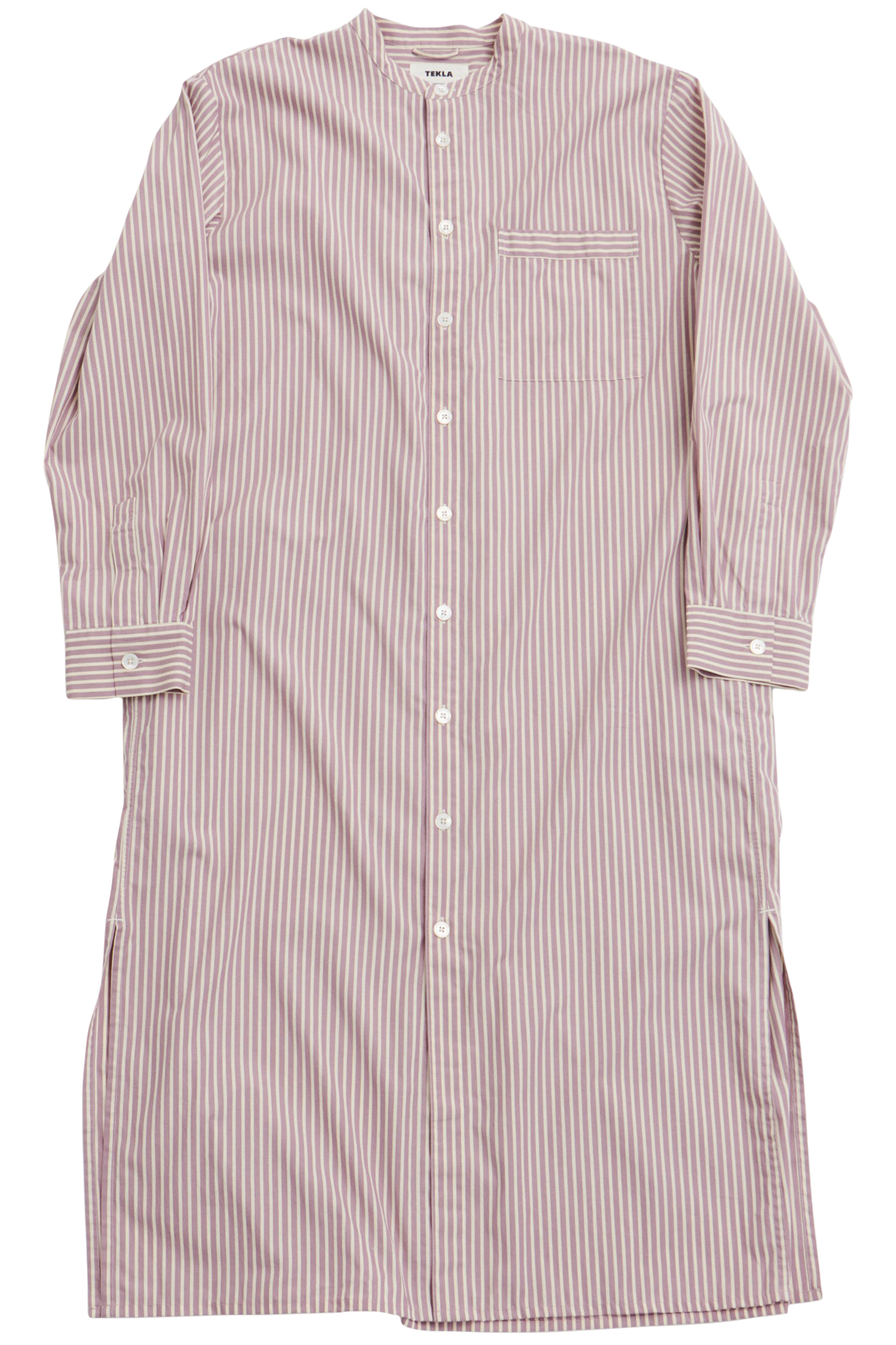 UNISEX POPLIN, NIGHT SHIRT SKIPPER STRIPES 3