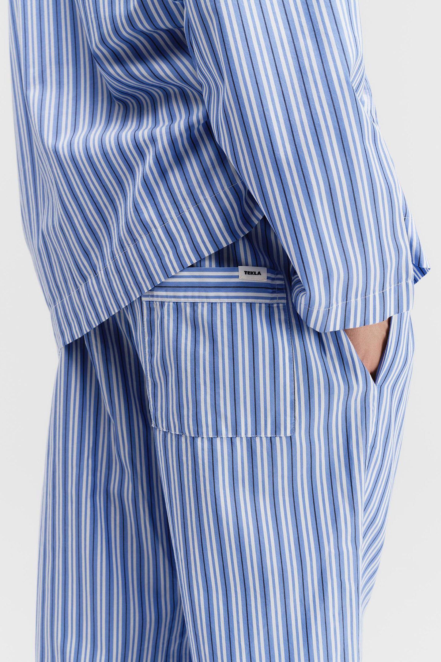 UNISEX POPLIN, PYJAMAS PANTS PENNY STRIPES 2