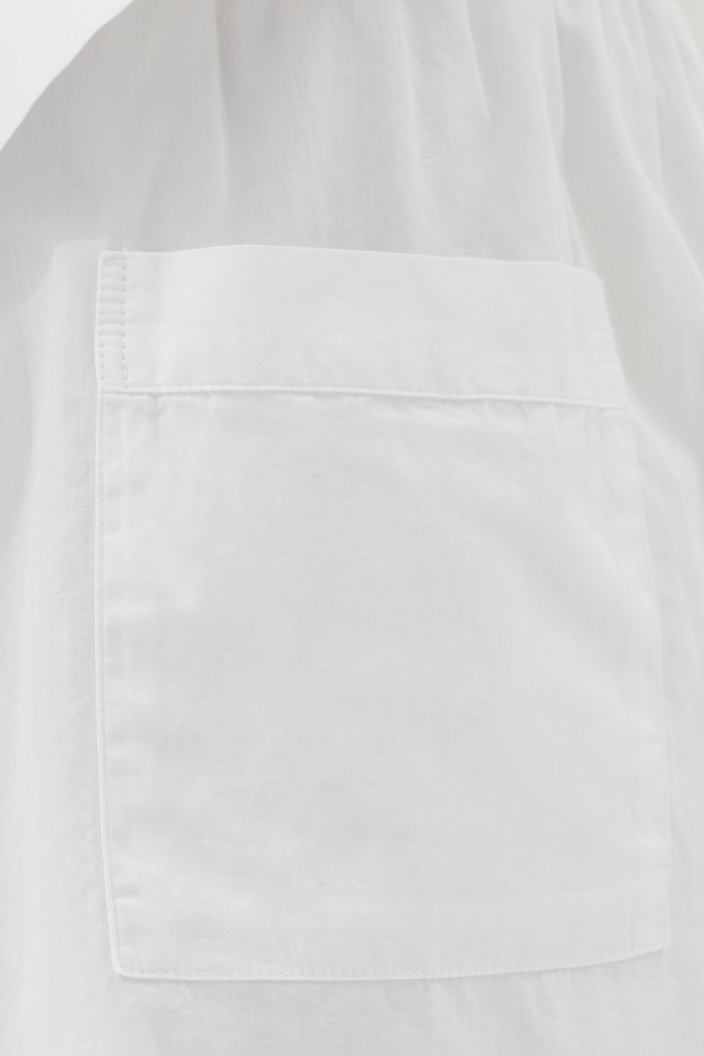 UNISEX POPLIN, PYJAMAS SHORTS ALABASTER WHITE 2