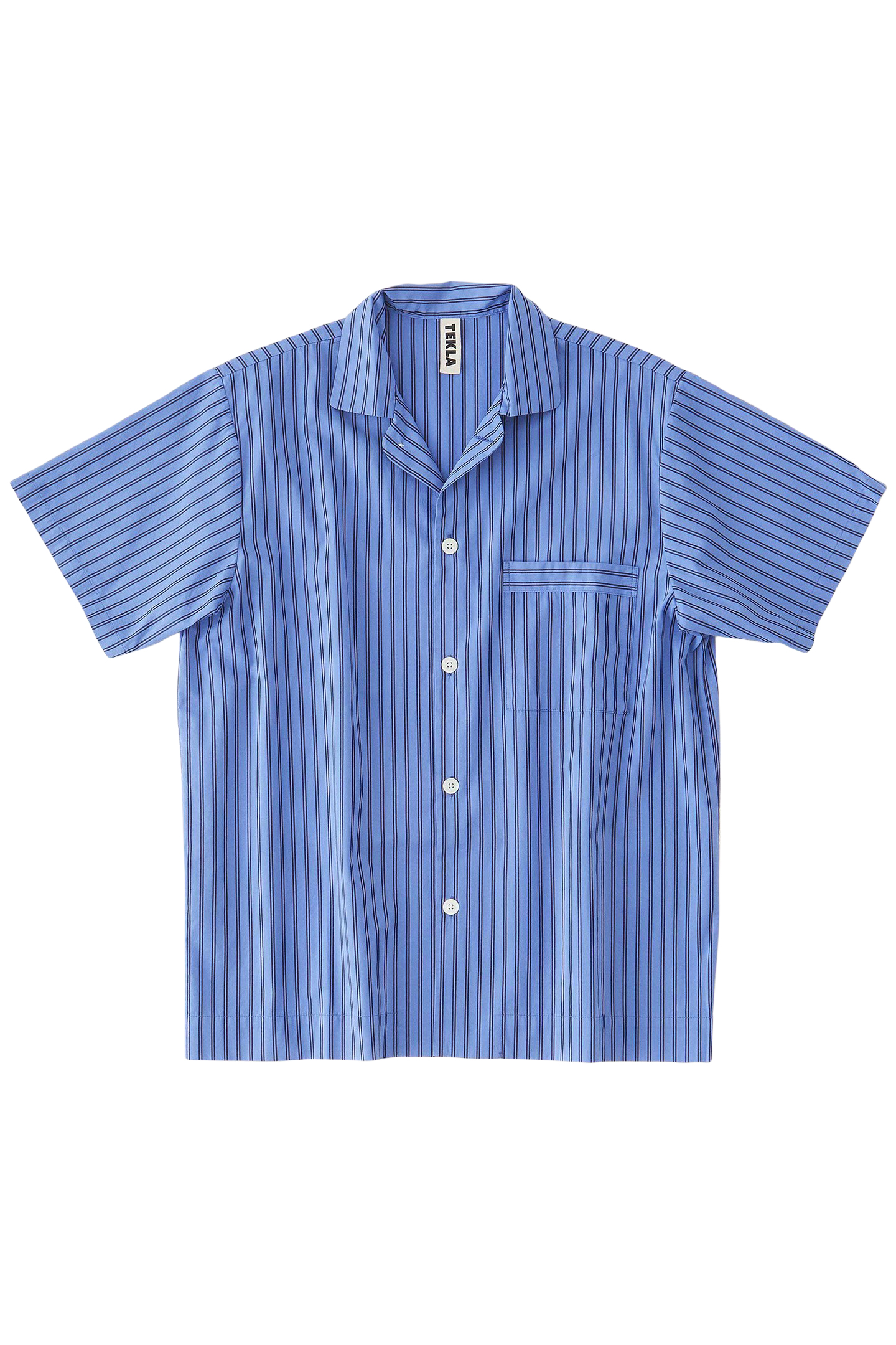 UNISEX POPLIN, SHORT SLEEVE SHIRT BORO STRIPES 3