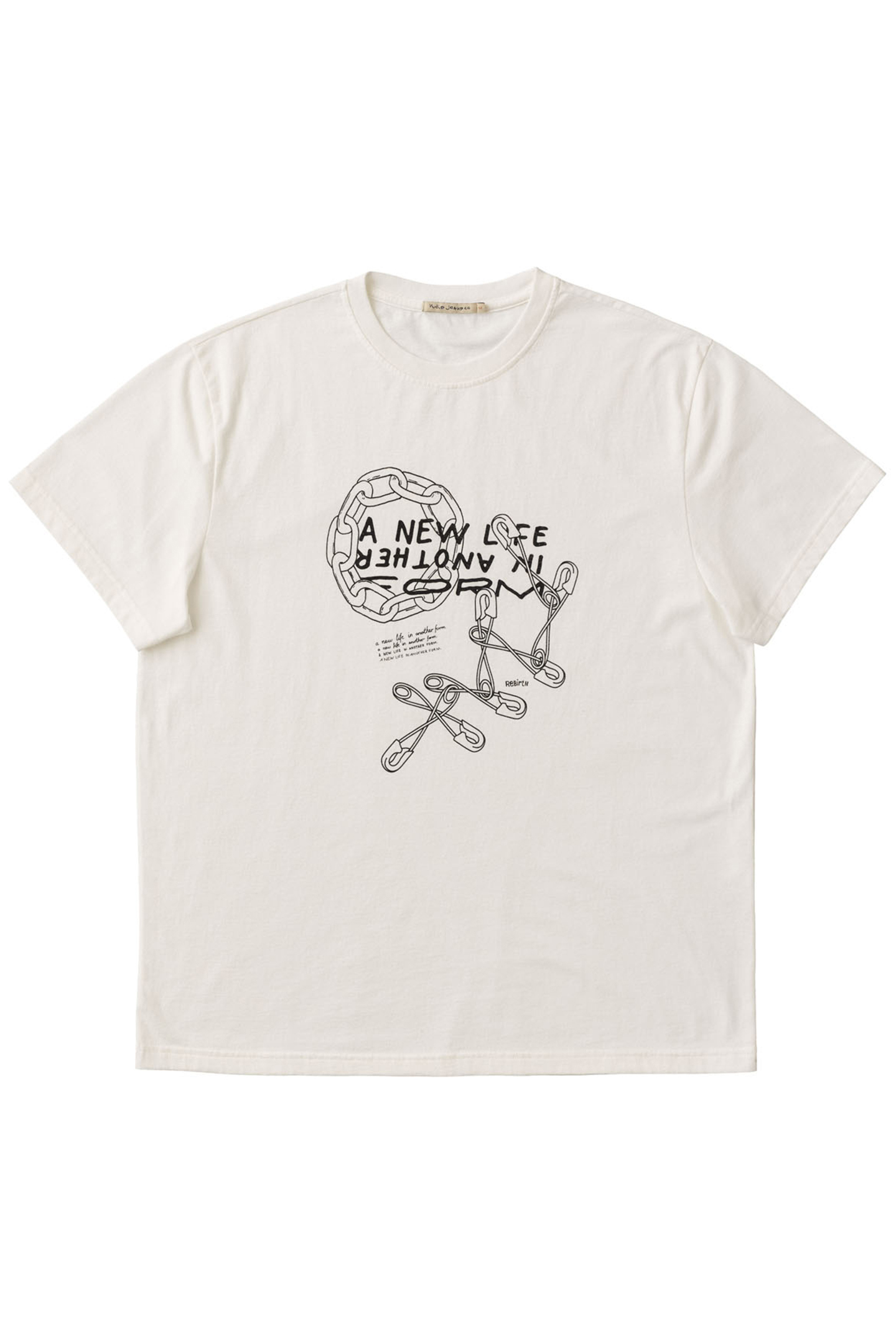 RELAXED TEE REBIRTH CHALK WHITE 3