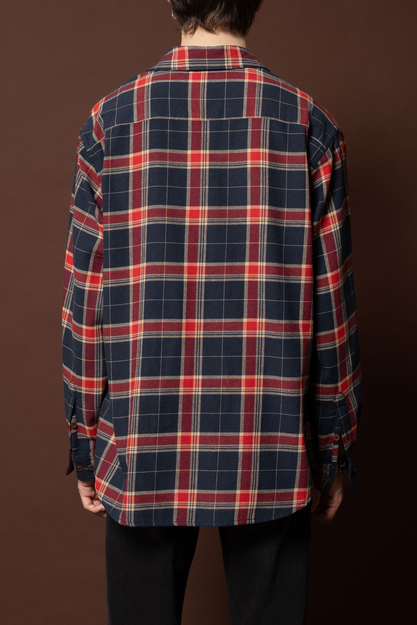 RELAXED FLANNEL SHIRT REBIRTH MULTI 3