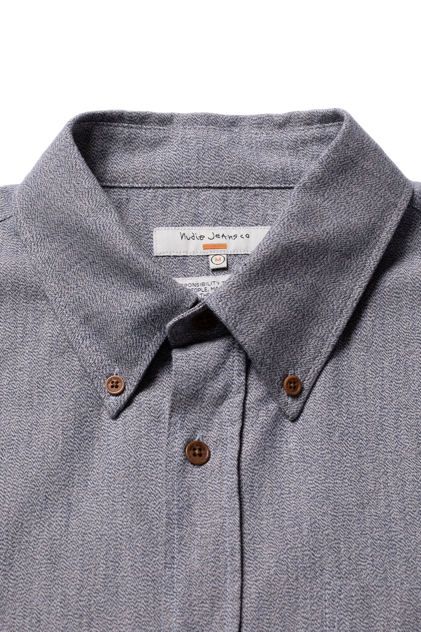 JOHN BUTTON DOWN BLUEMELANGE 4