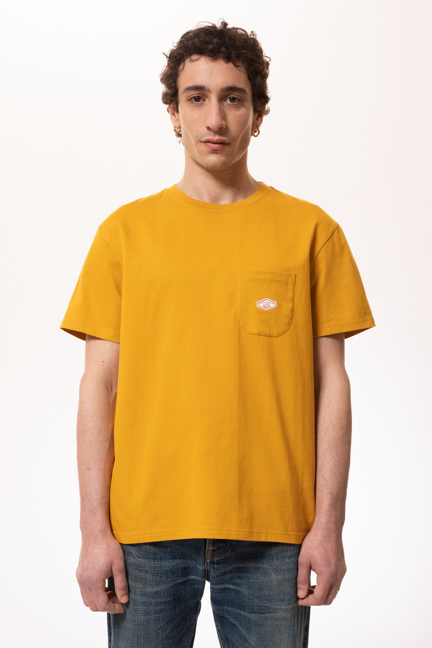 LEFFE POCKET TEE SAFFRON 1