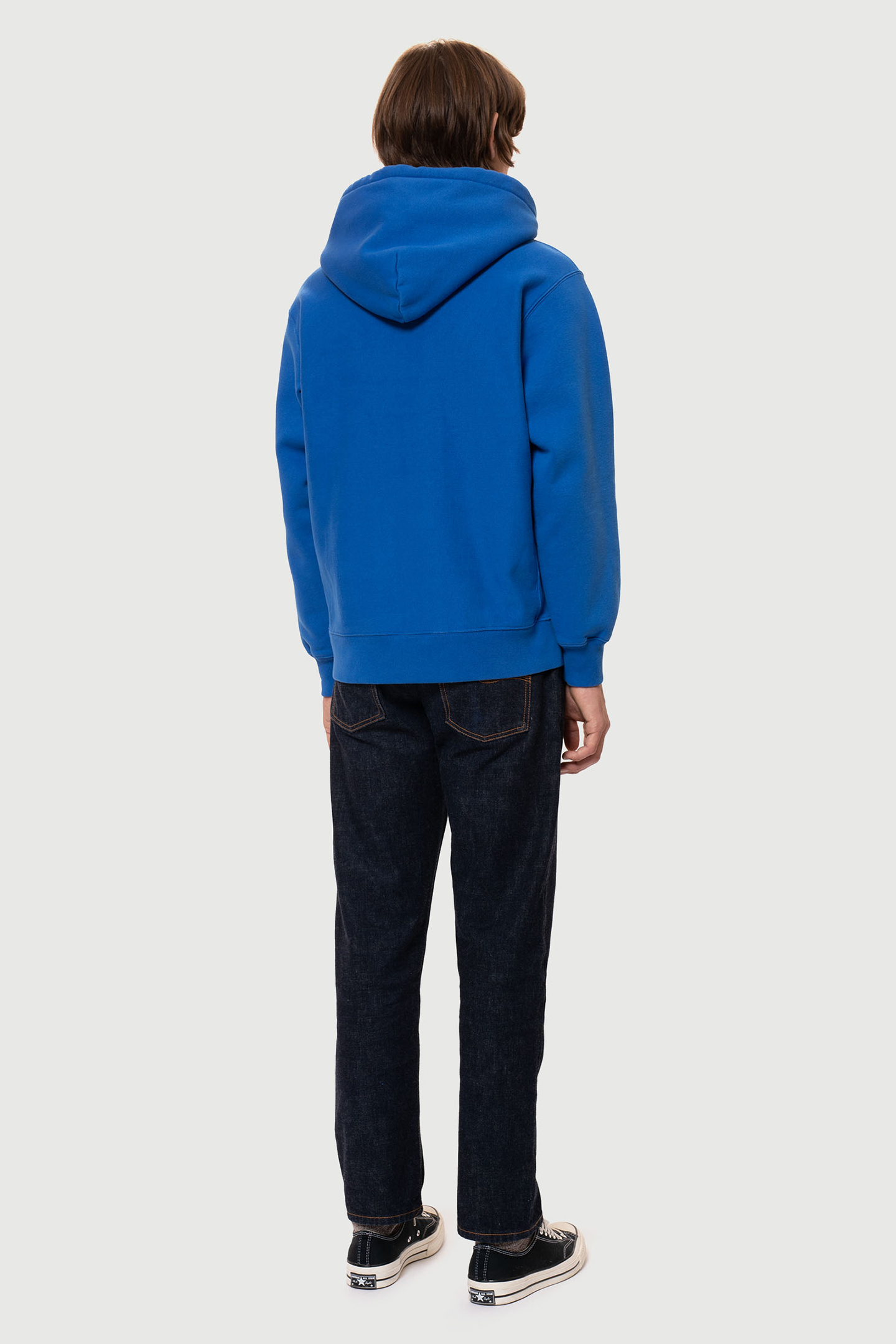 FREDRIK HOODIE NJCO70 AZURE 2