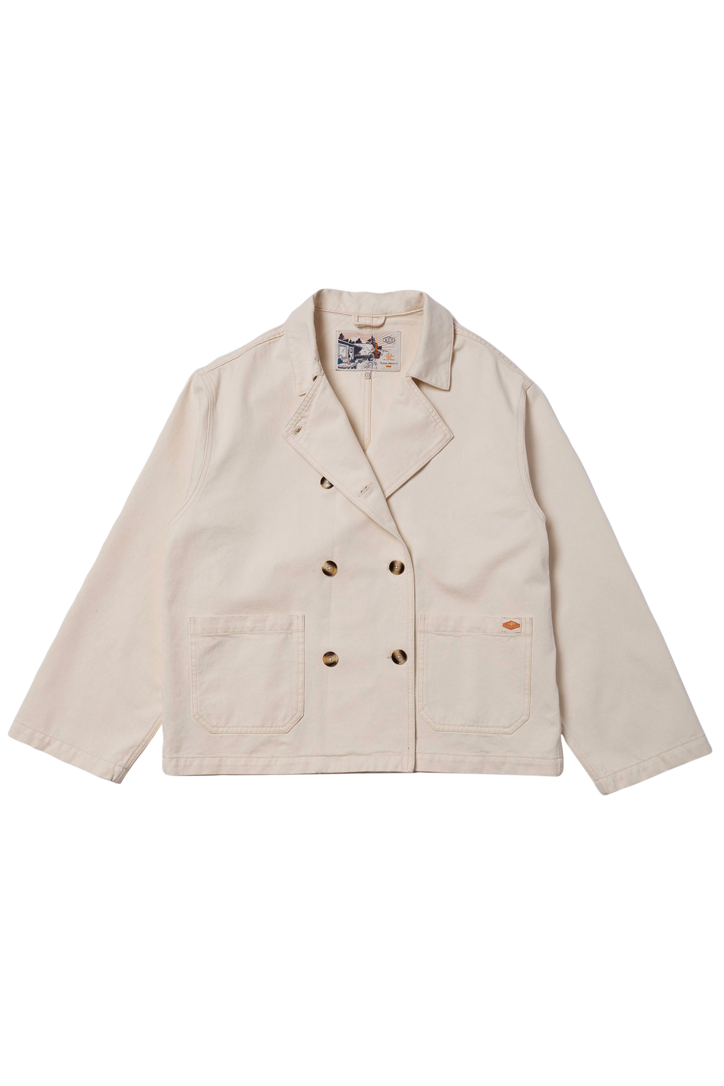 BIBBI WORKWEAR SAILOR JACKET ECRU 3