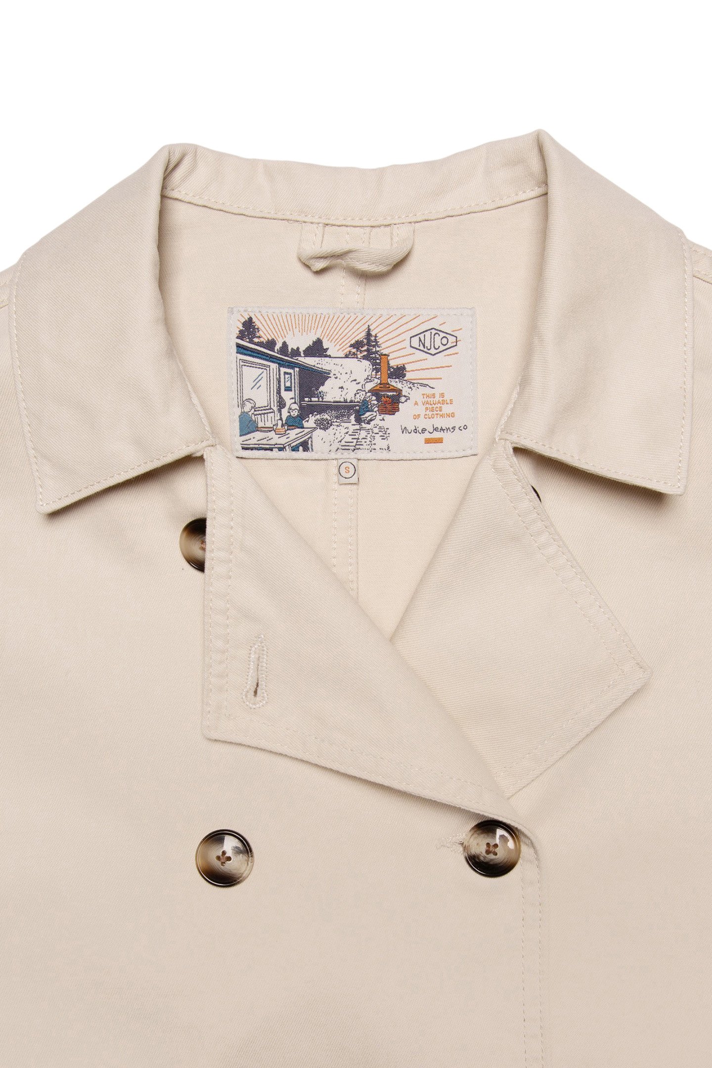 BIBBI WORKWEAR SAILOR JACKET ECRU 6