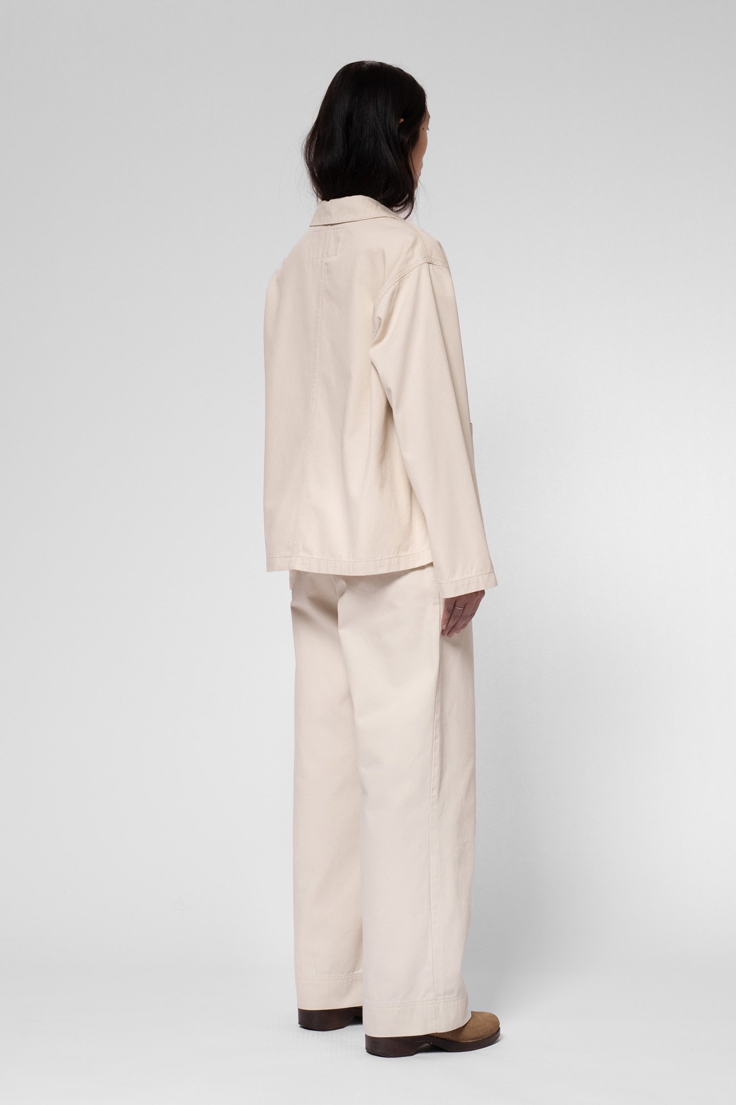 BIBBI WORKWEAR SAILOR JACKET ECRU 2