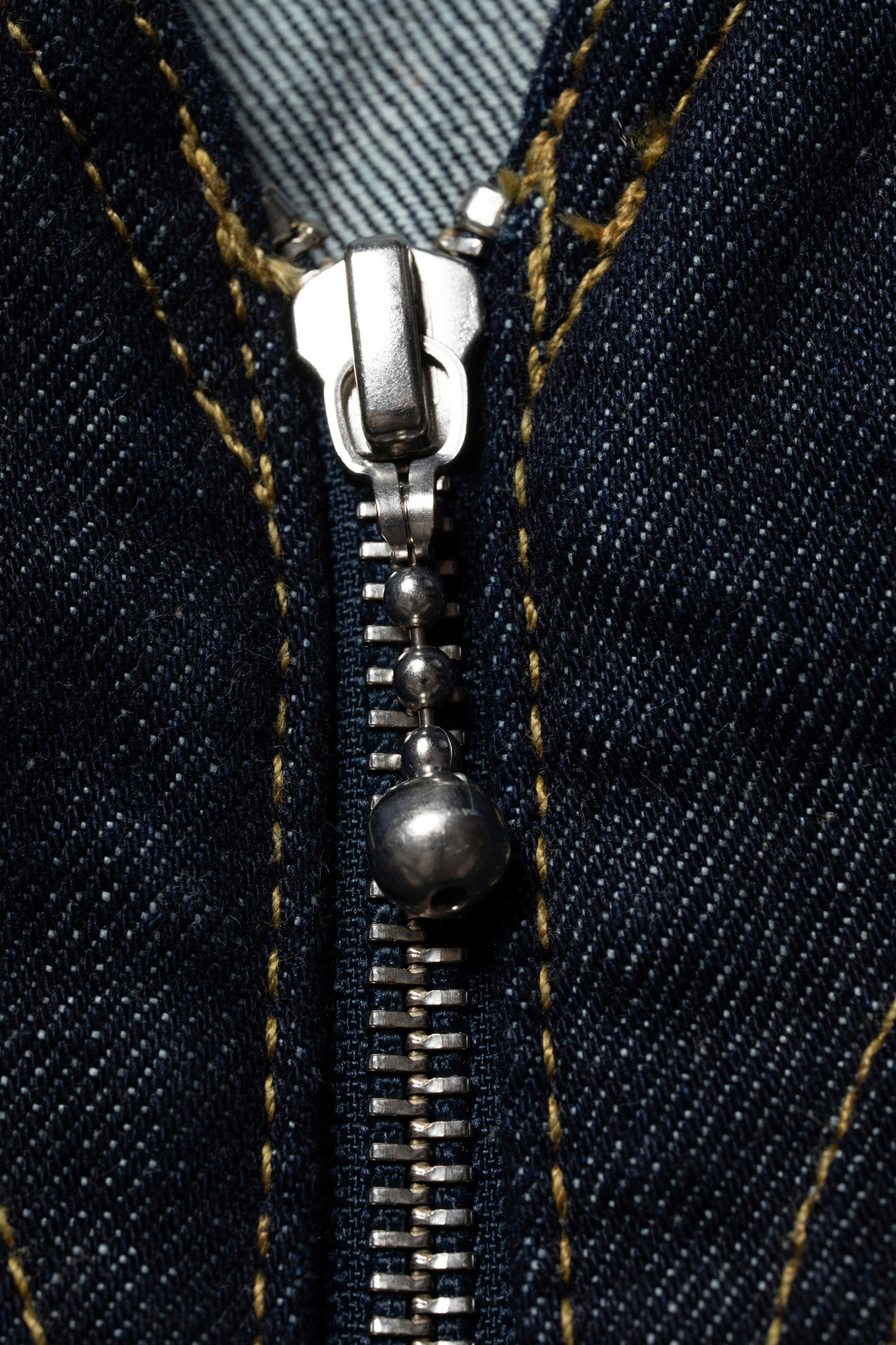 INA DENIM DRESS ONE WASH DARK BLUE 6