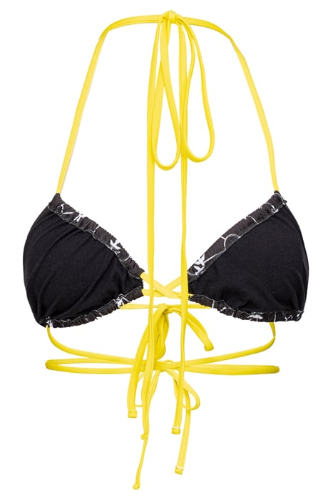 BRUGHIERA TOP BLACK/WHITE/YELLOW 2