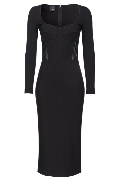 ANACLETO DRESS BLACK 3