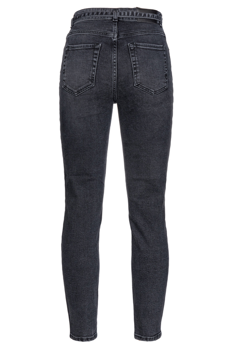 SUSAN 5 POCKETS DARK BLACK DIRTY WASH 4