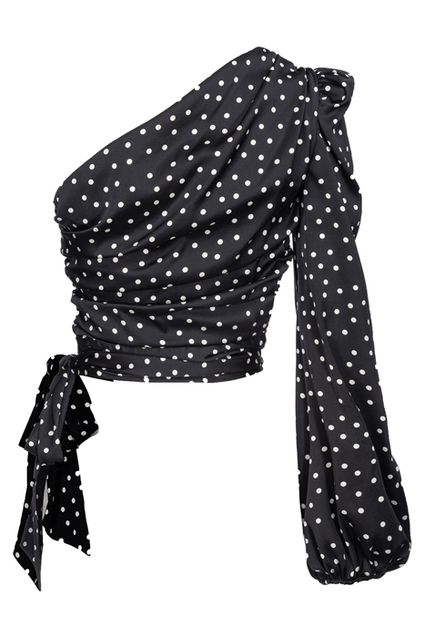 THIRA BLOUSE BLACK/WHITE 5