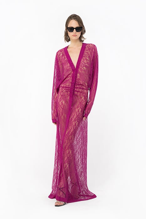 POSITRONE DRESS BOUGAINVILLEA PURPLE 4