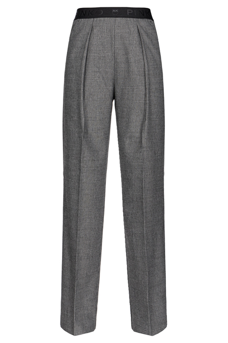 PALMA PANTALONE FLANELLA DISEG GREY/BLACK 4