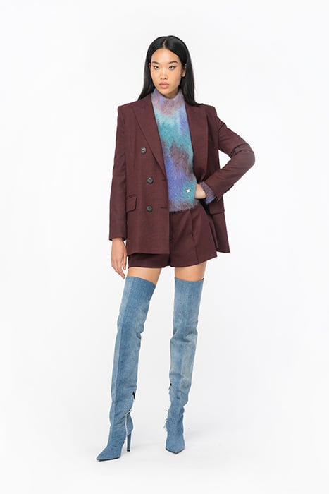 GEN JACKET BURGUNDY/BLACK 6