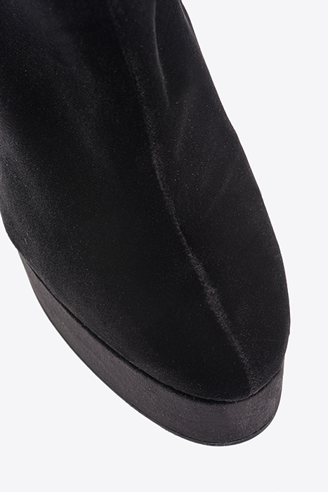 SHUMANN TRONCHETTO VELLUTO BLACK 4