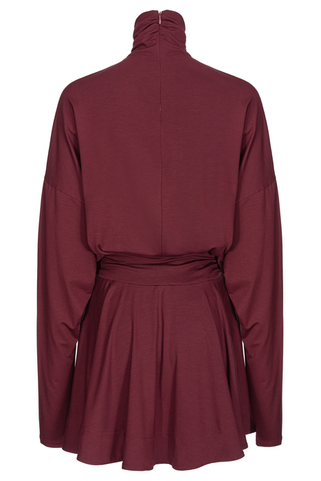 ATOM DRESS BURGUNDY - ROYAL PORT 5