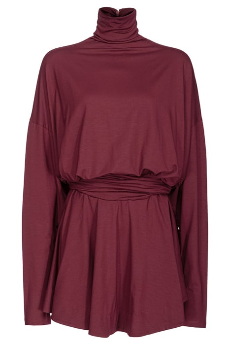 ATOM DRESS BURGUNDY - ROYAL PORT 4
