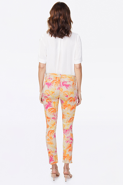 ALINA PANT ANKLE BEACH GARDEN CLEMENTINE 2