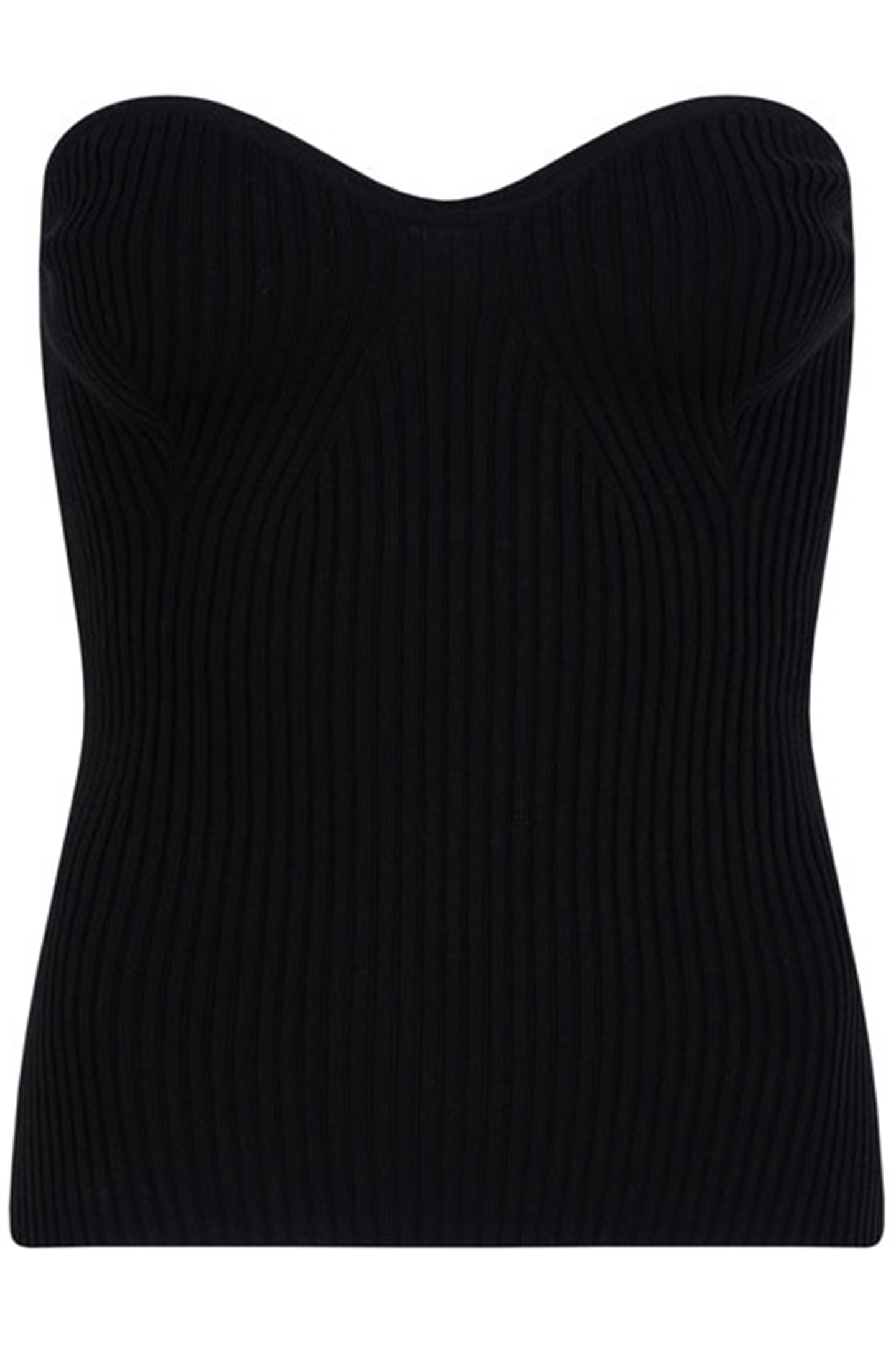 EIDRA KNITTED BUSTIER RAVEN 3