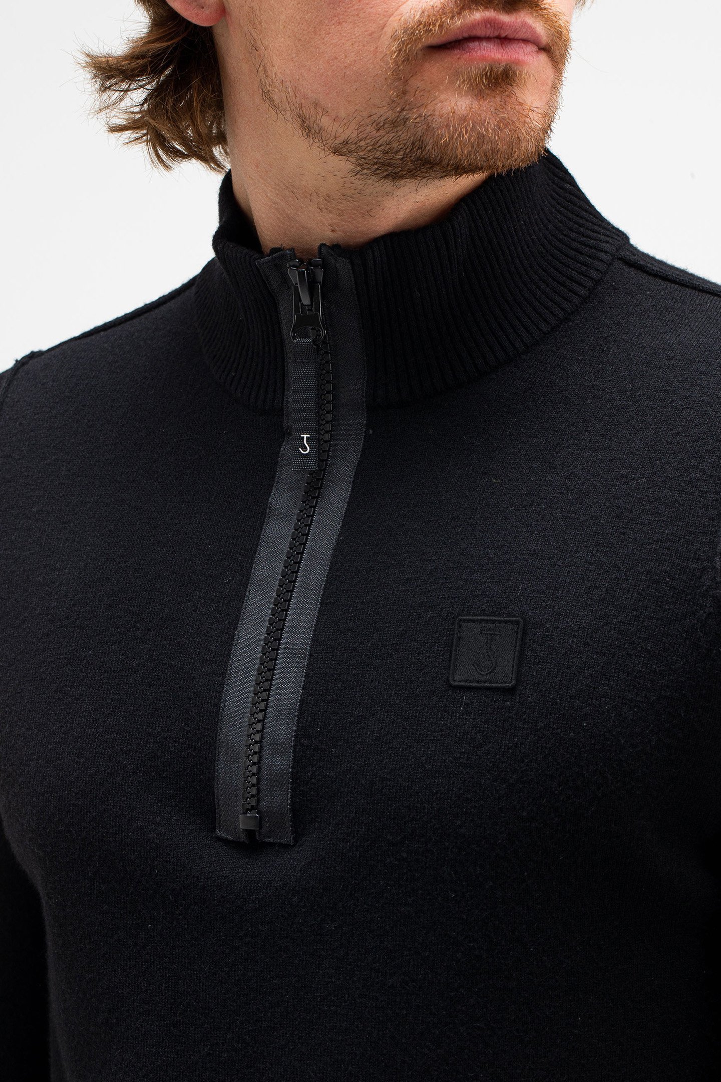 CLIFDEN HALFZIP OFF BLACK 5