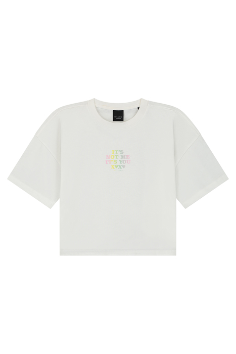 NOT ME T-SHIRT OFF WHITE 1