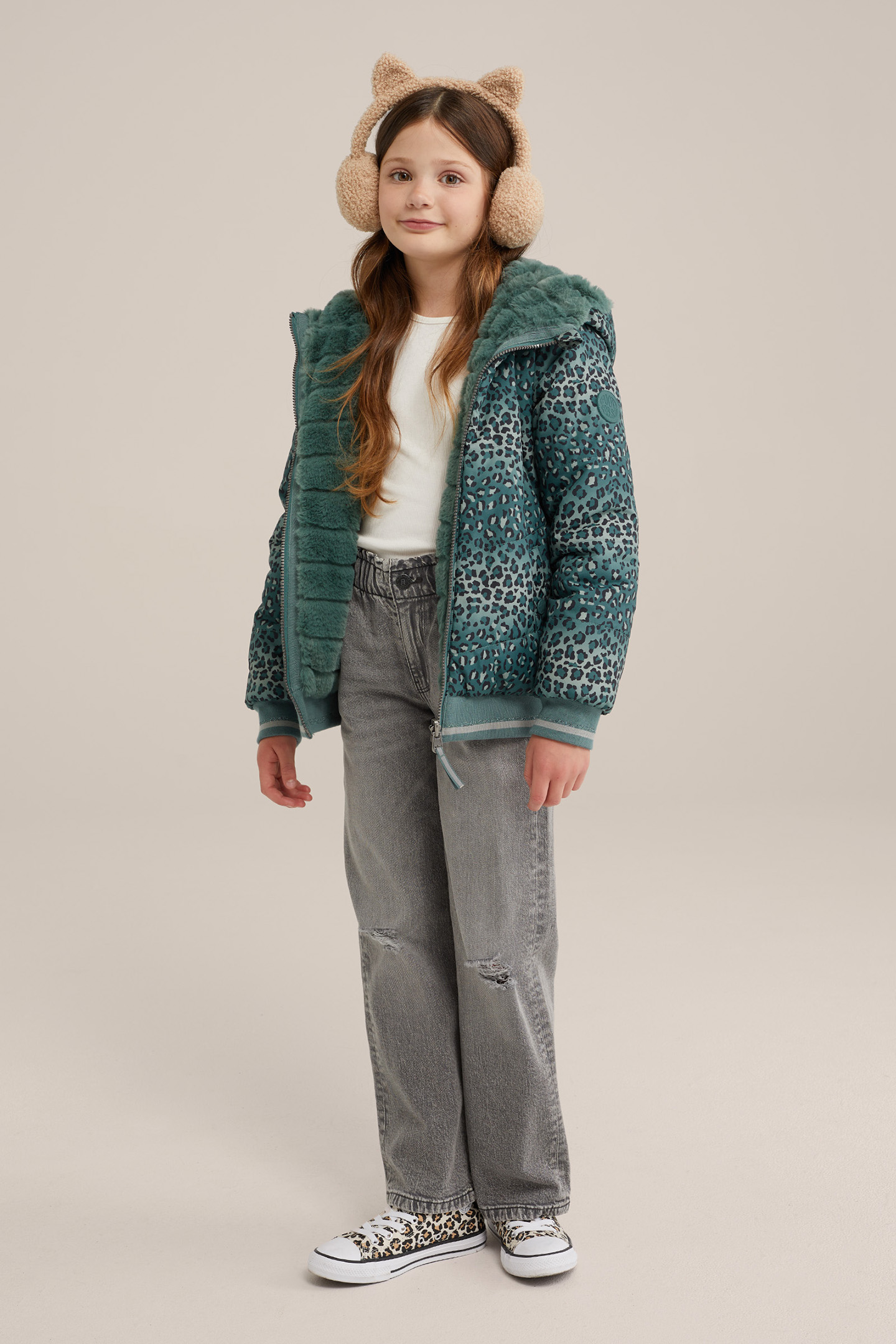 JACKET REVERSIBLE BOMBER GREEN BLUE 4