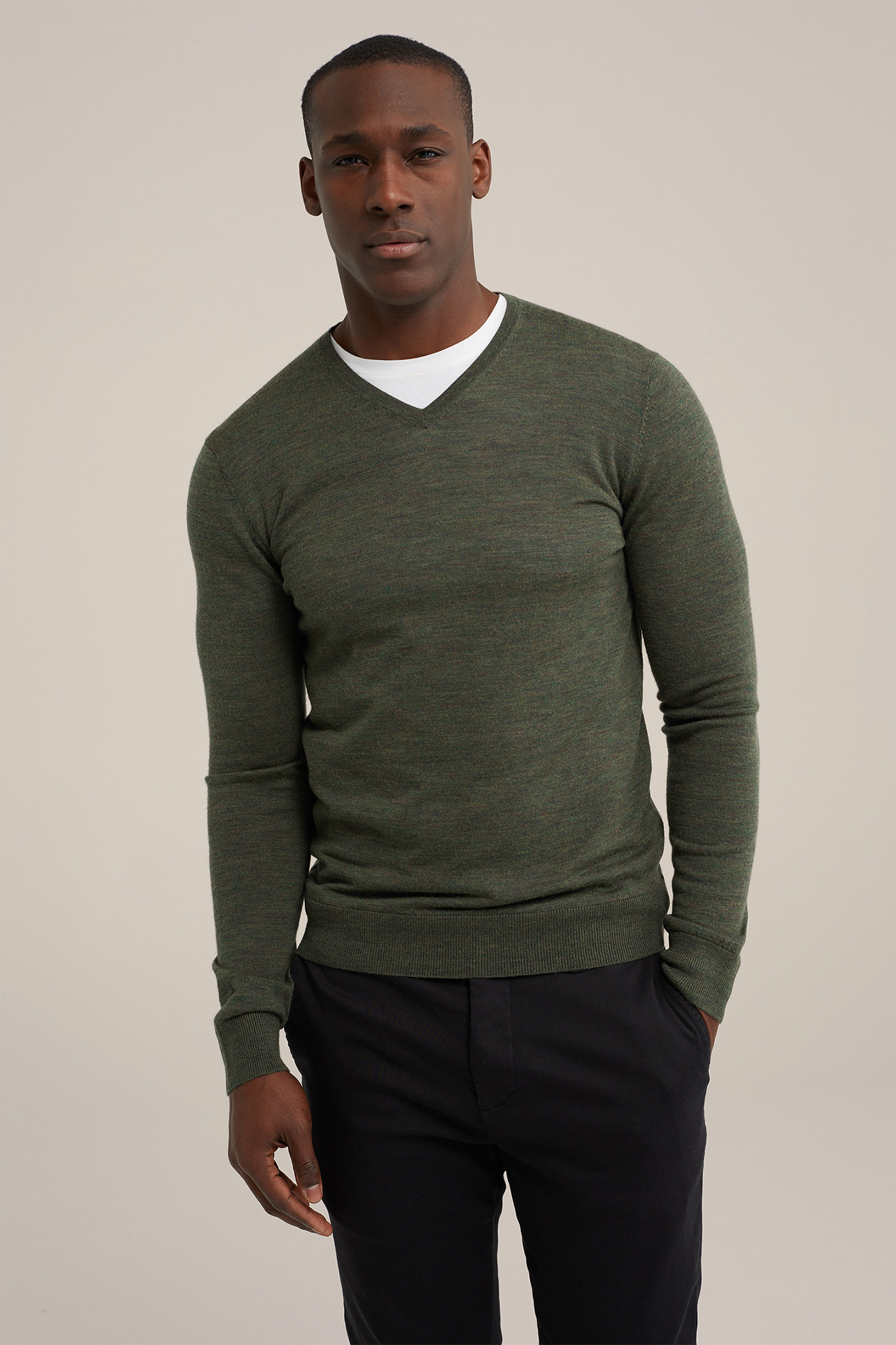 PULLOVER DARK GREEN 1