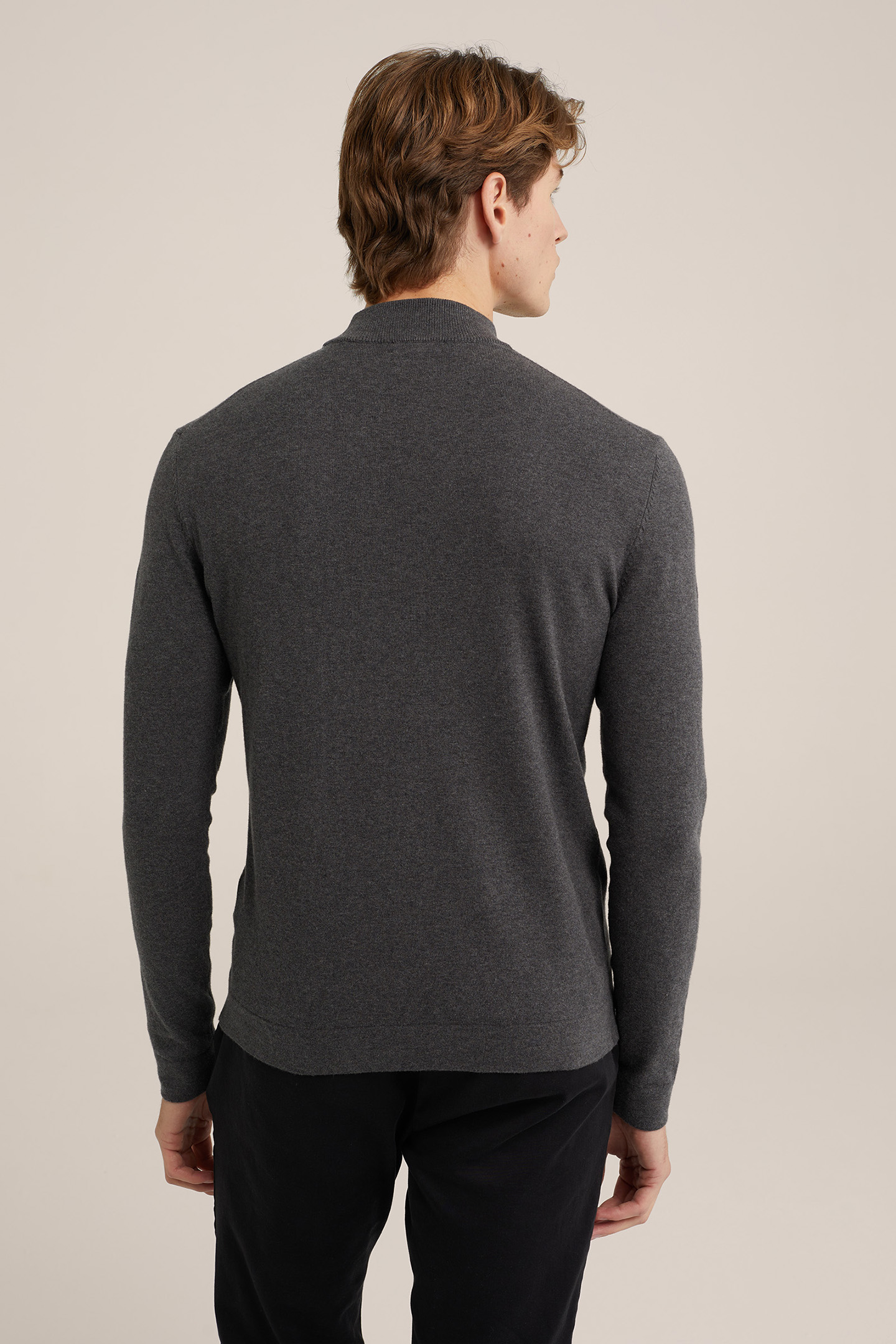 PULLOVER BLENDED DARK GREY 2