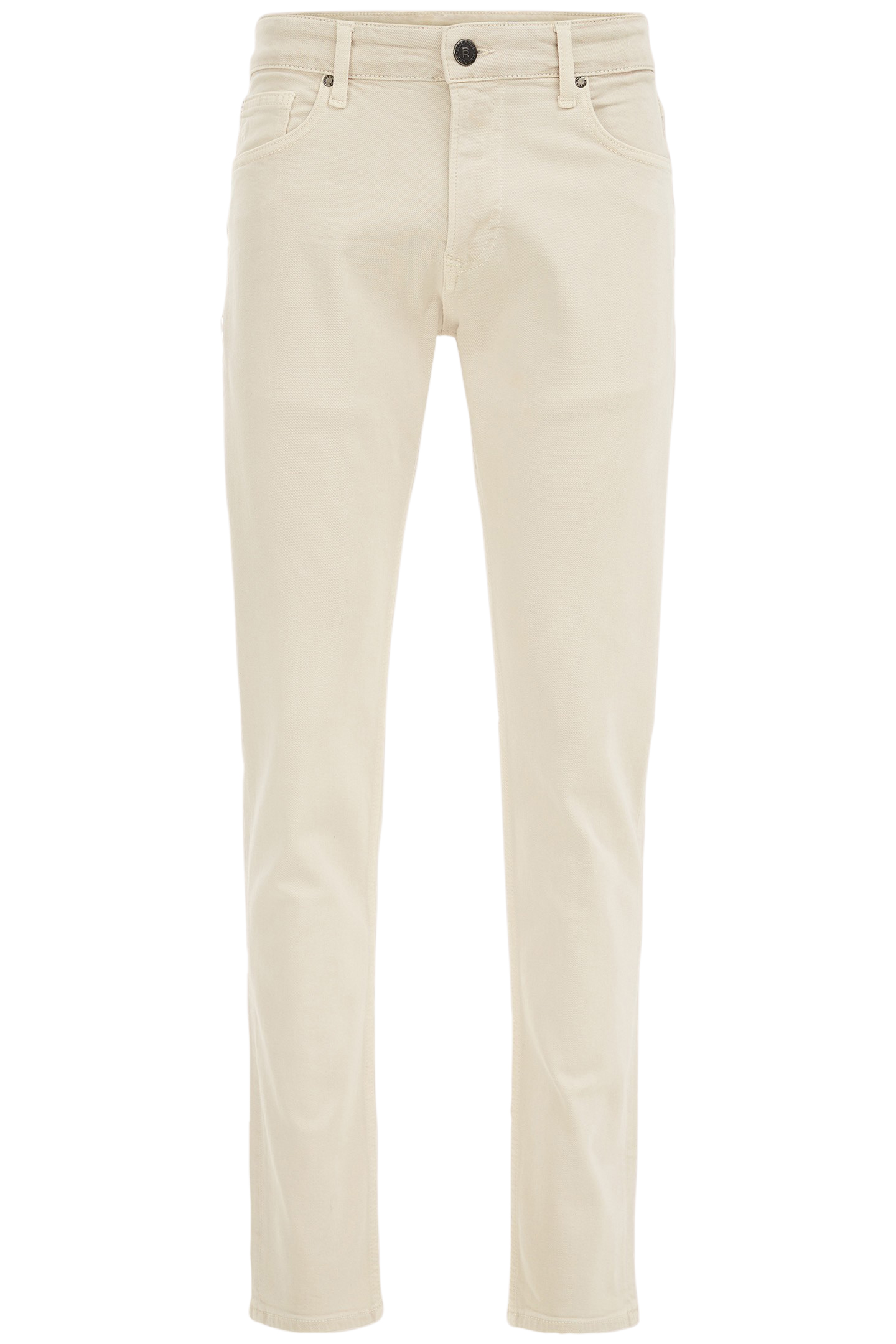 5-POCKET MID WAIST BEIGE 4