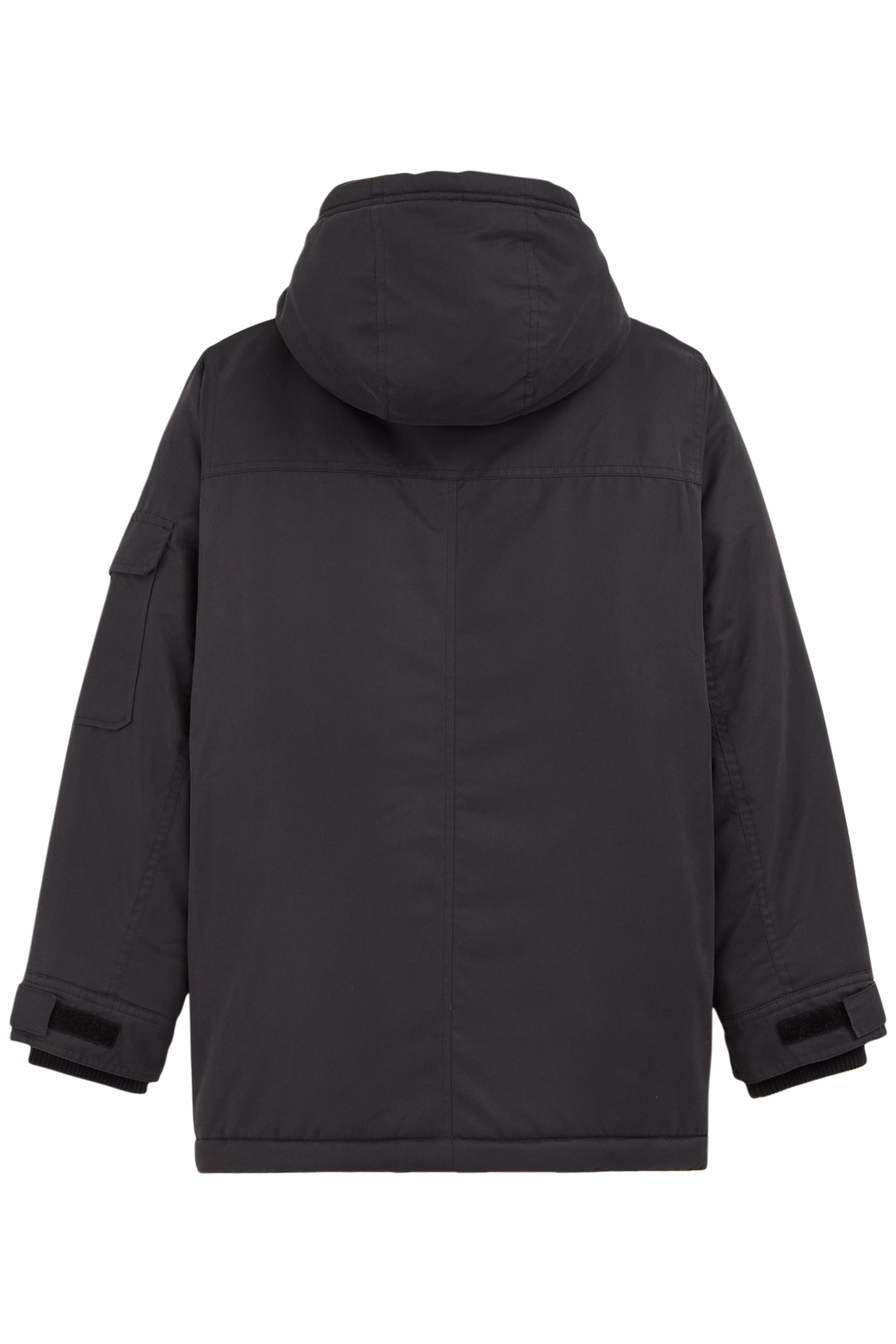 JACKET LONG LENGTH DARK GREY 4