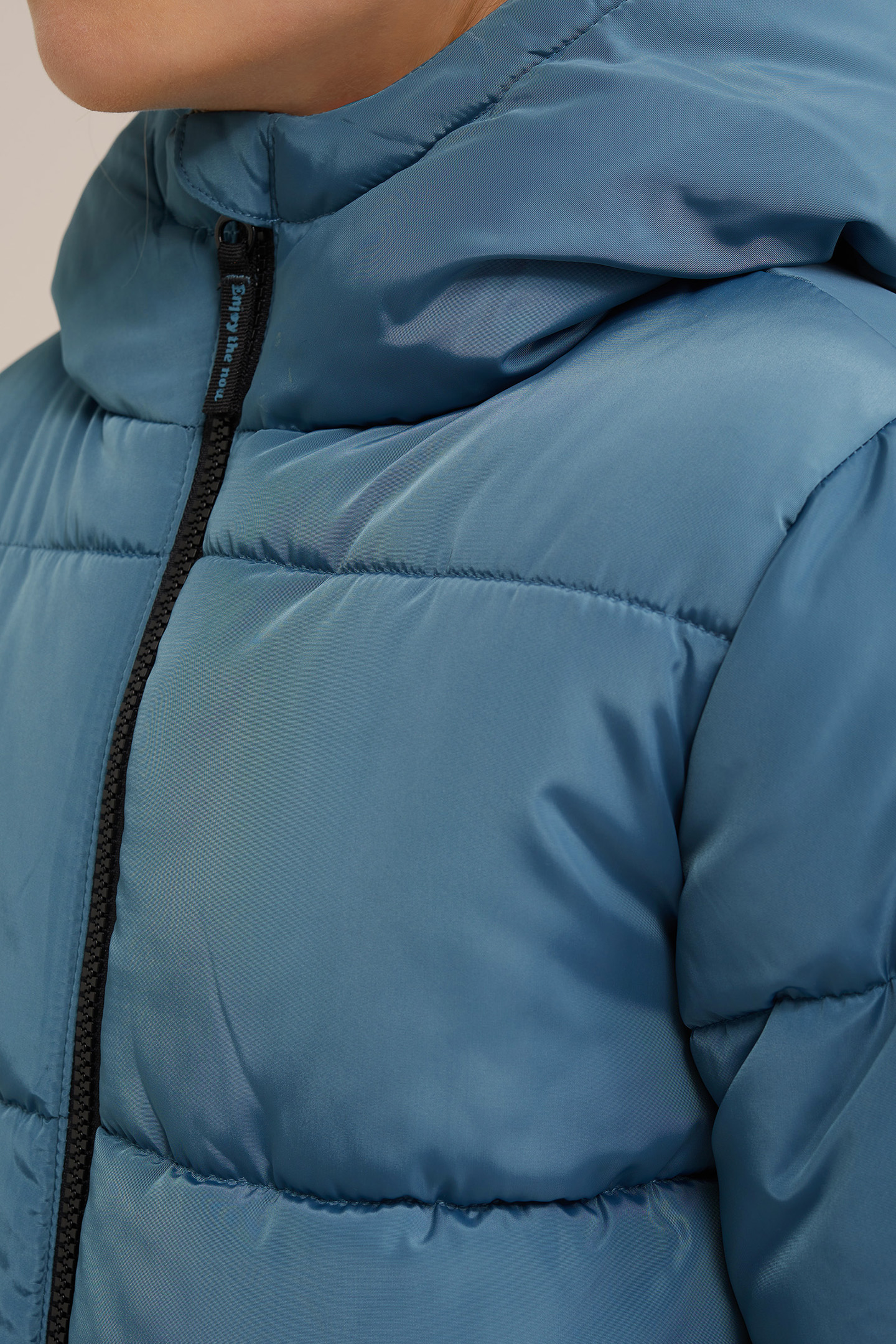 JACKET LONG LENGTH GREYISH BLUE 6