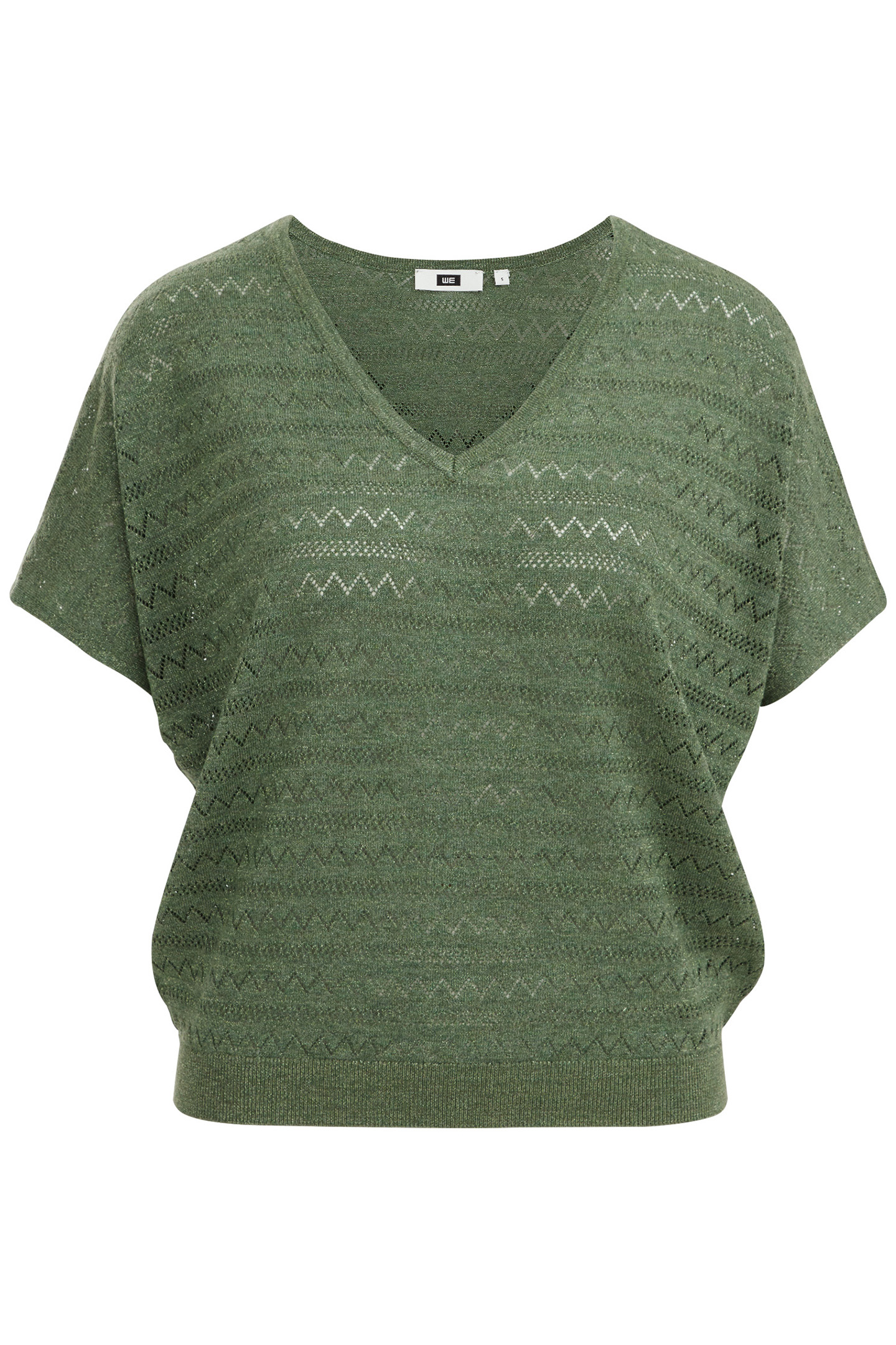 KNITTED PULLOVER GREEN 4