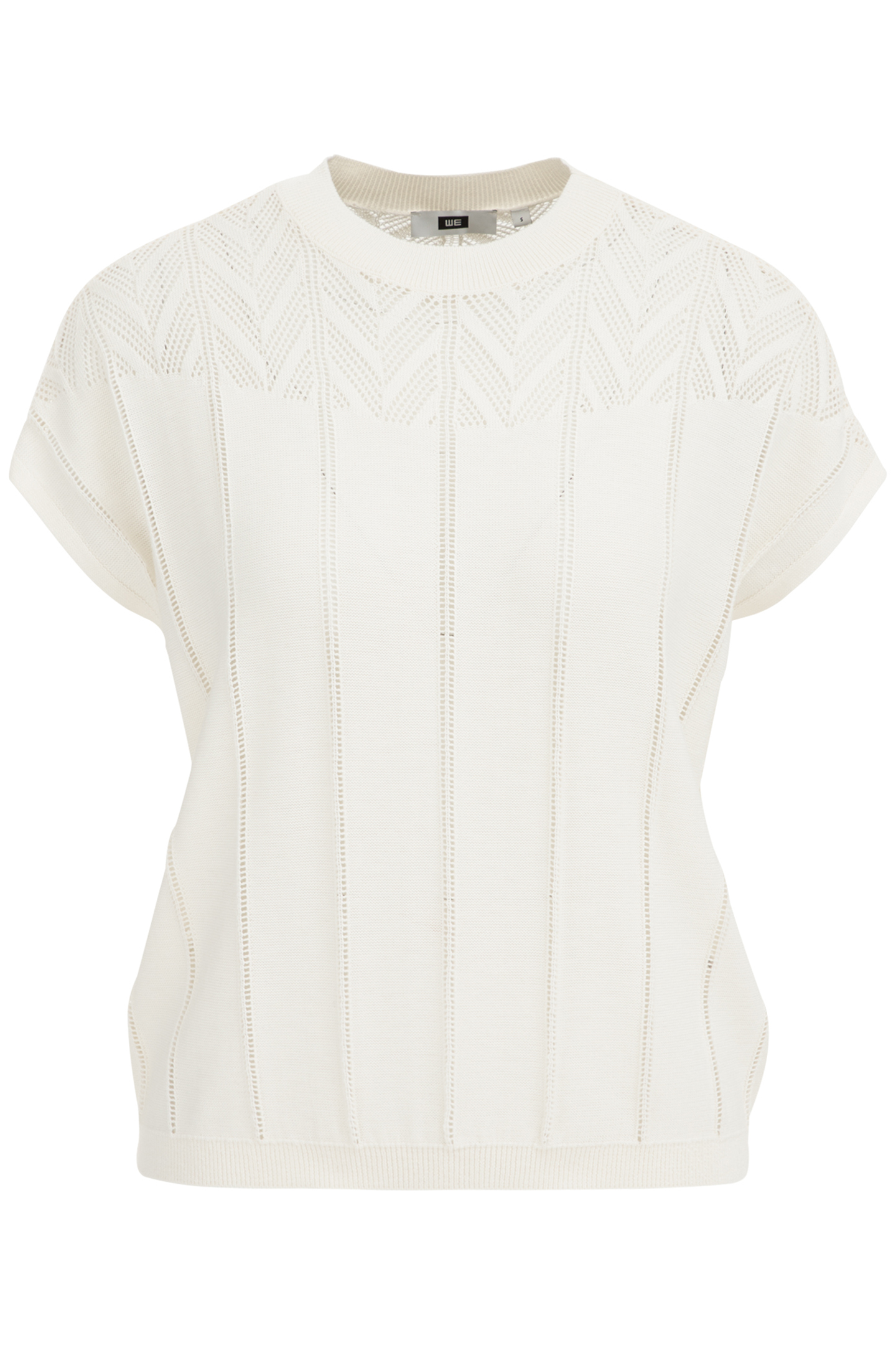 KNITTED PULLOVER WHITE 4