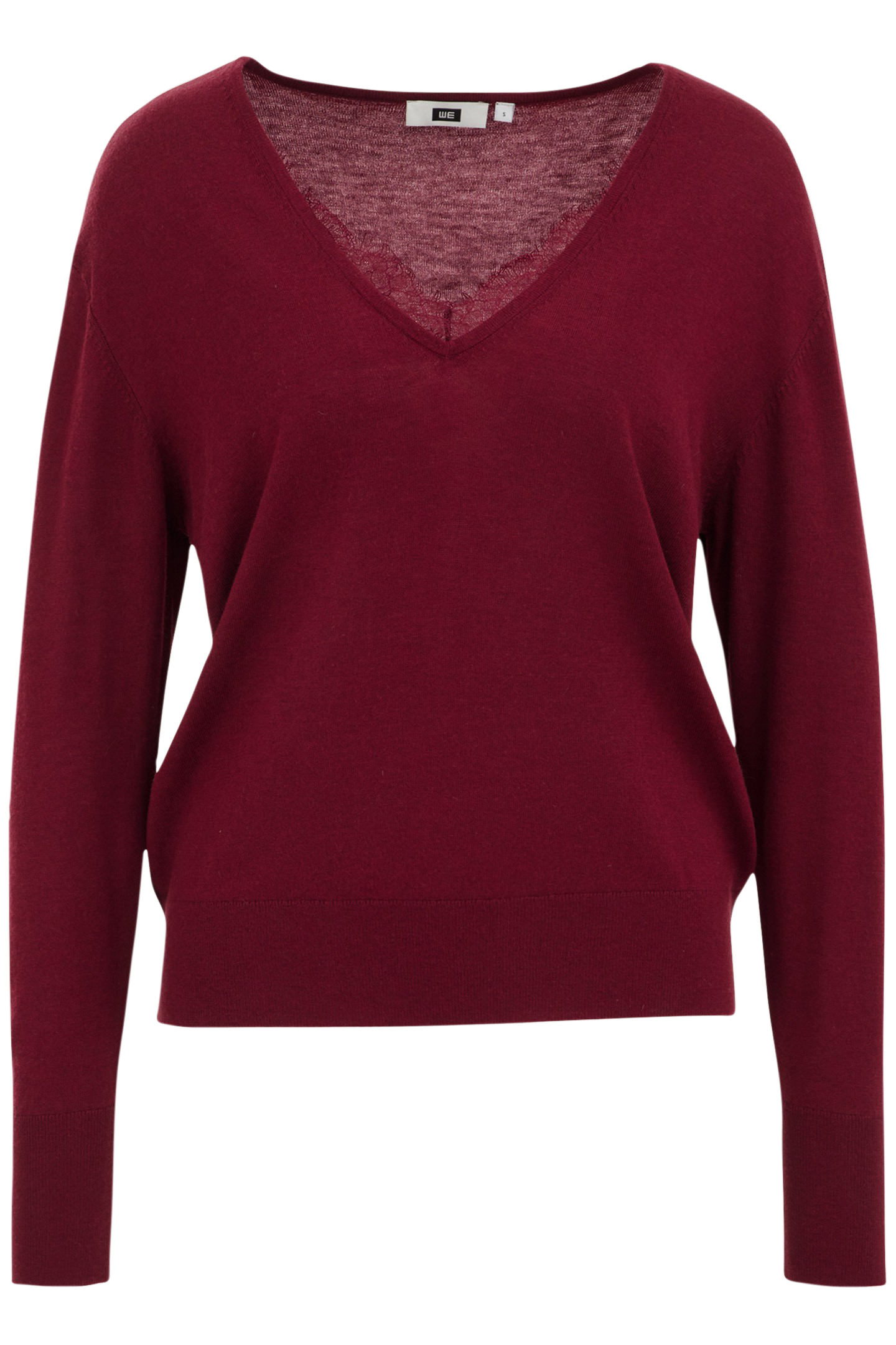 KNITTED PULLOVER VINTAGE RED 3