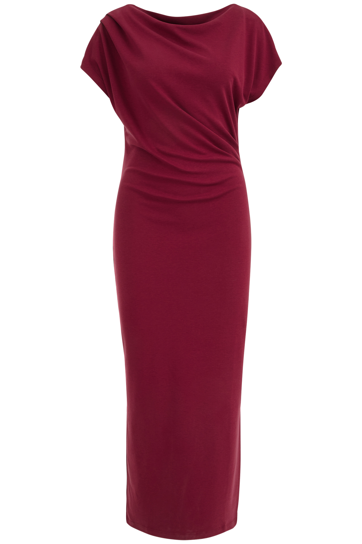 DRESS MID LENGTH VINTAGE RED 3