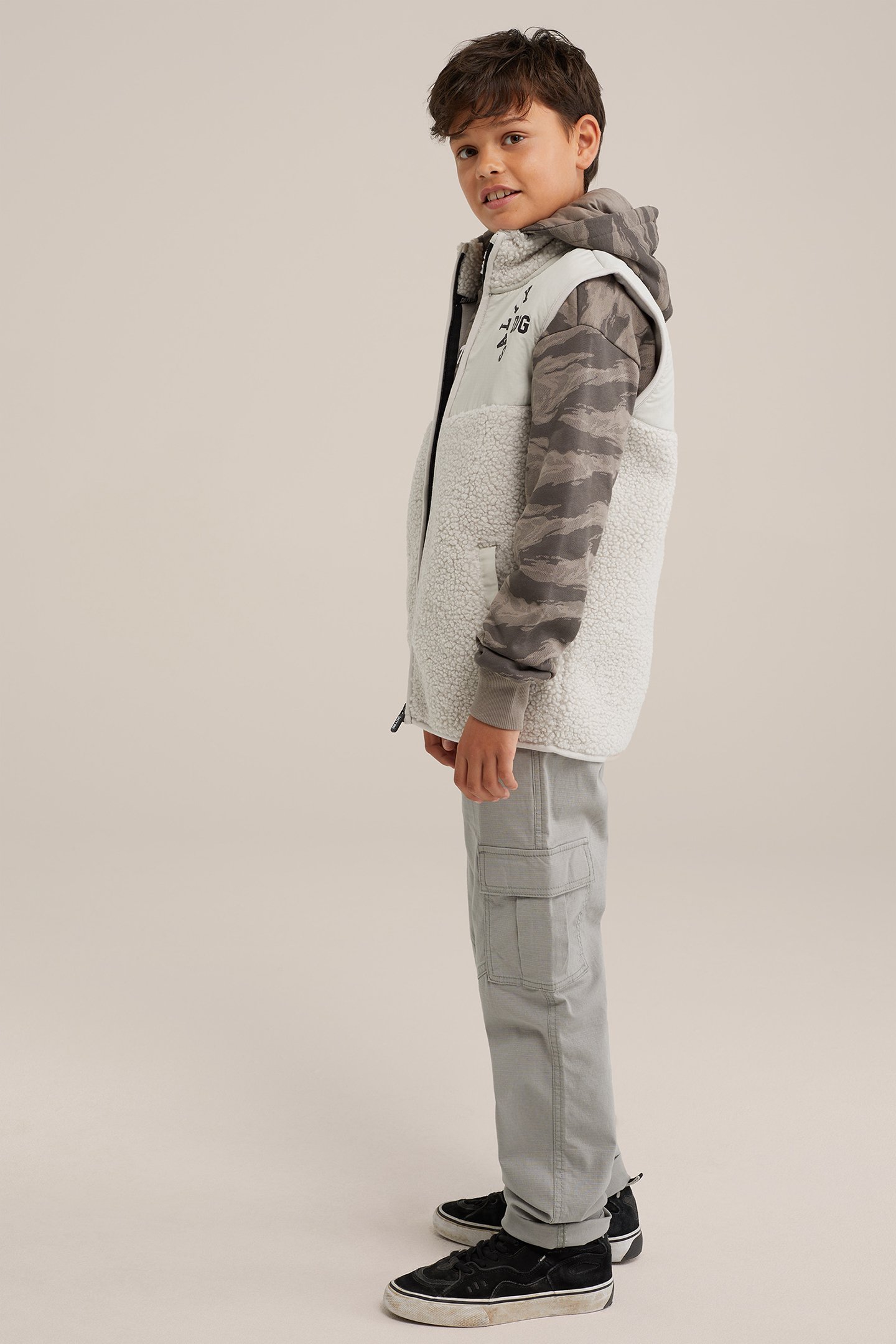 BODYWARMER OFF-WHITE 5