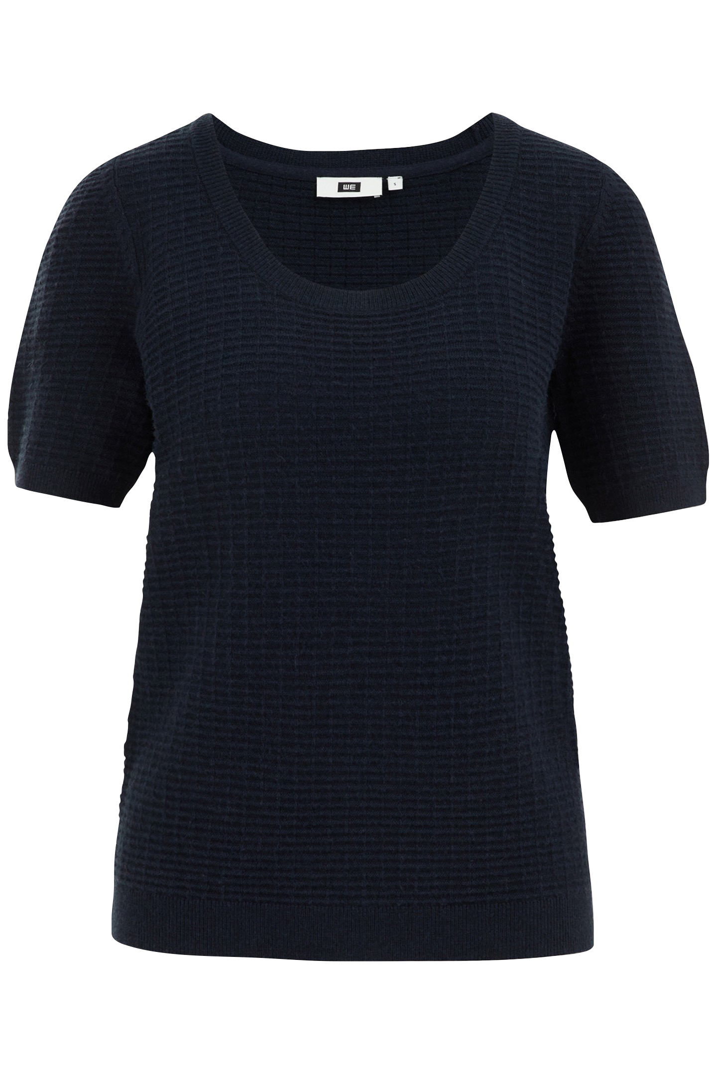 KNITTED PULLOVER NAVY BLUE 4