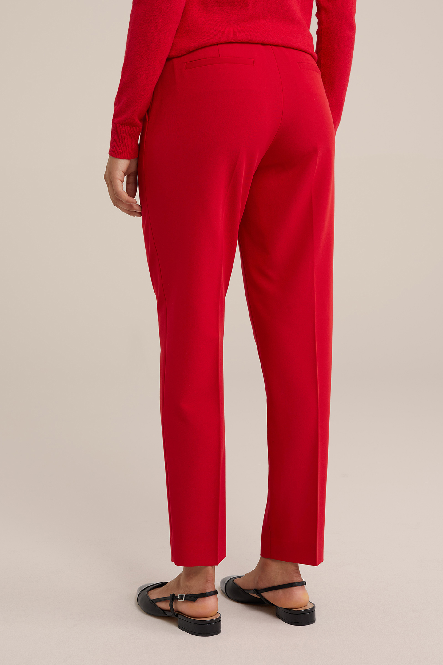 TROUSER BRIGHT RED 2