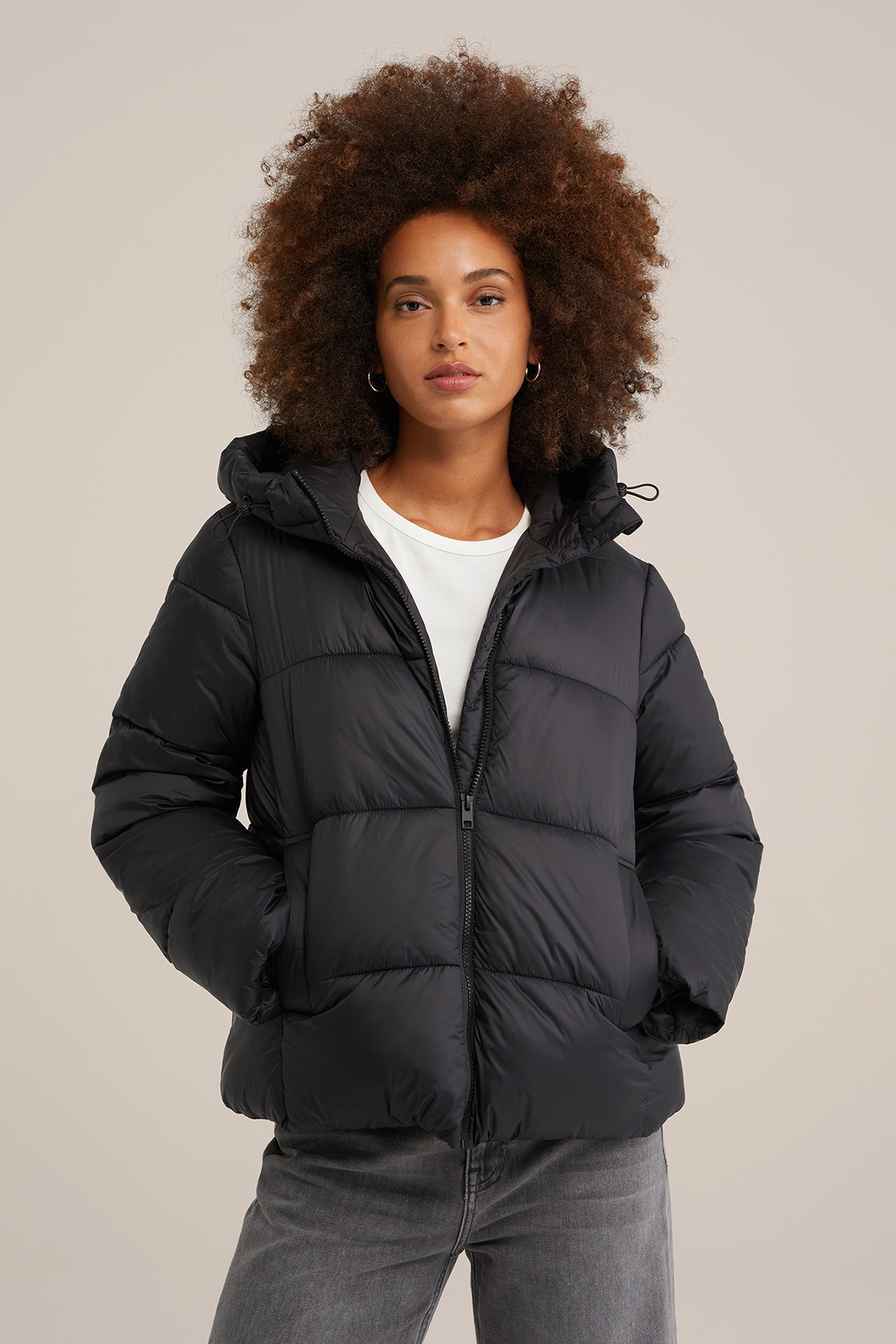 JACKET LONG LENGTH BLACK 1