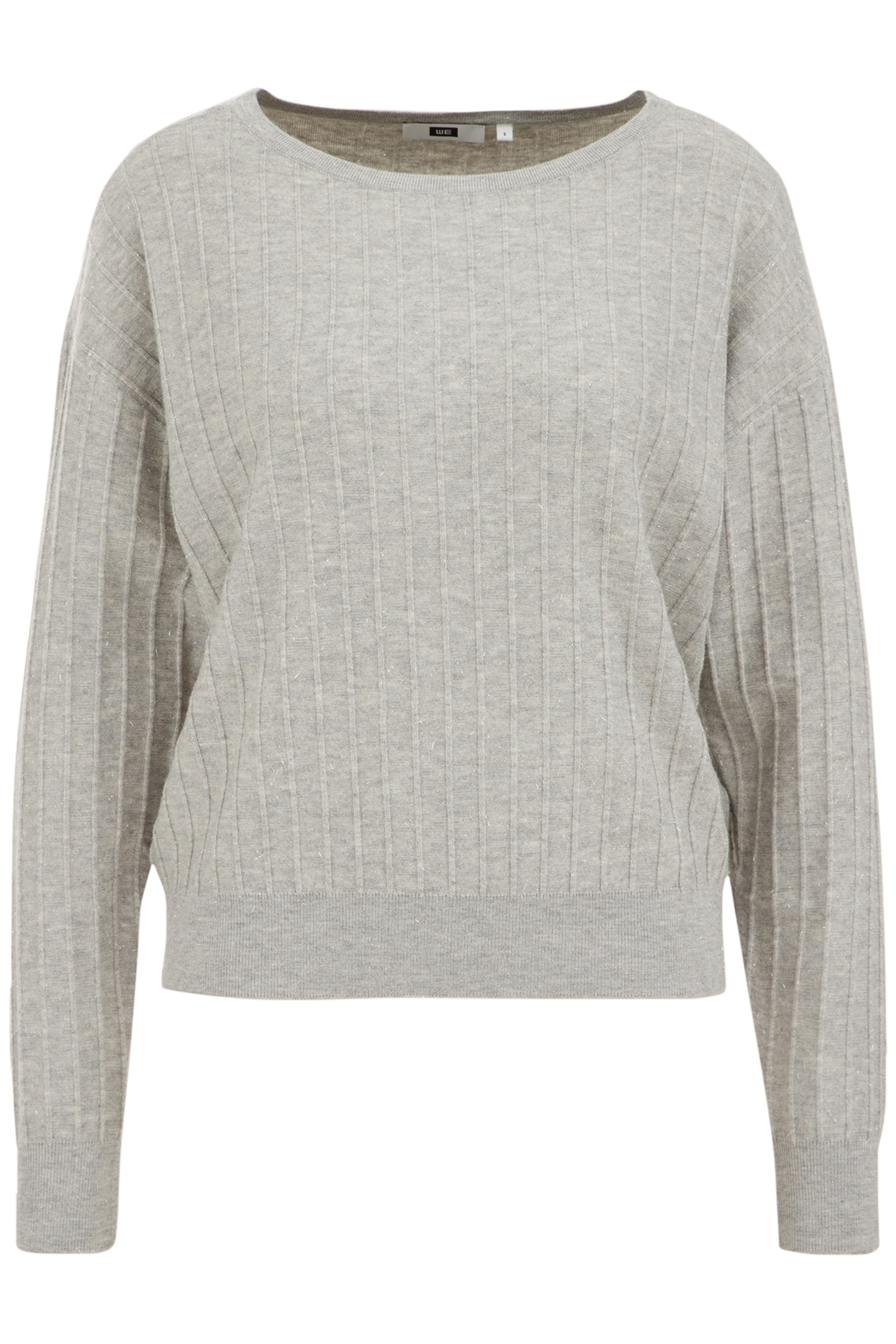 KNITTED PULLOVER LIGHT GREY 4