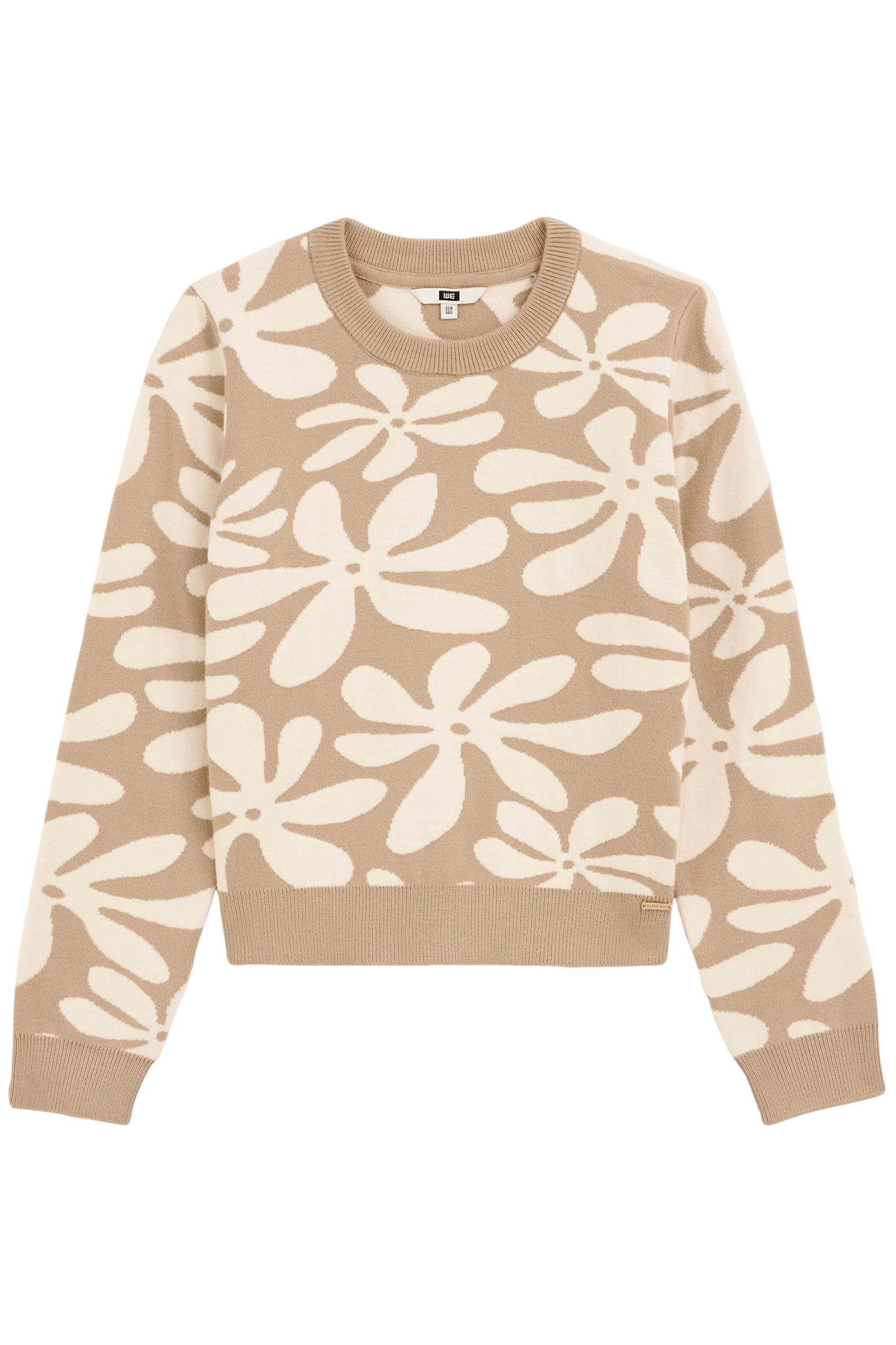 KNITTED PULLOVER BEIGE 3