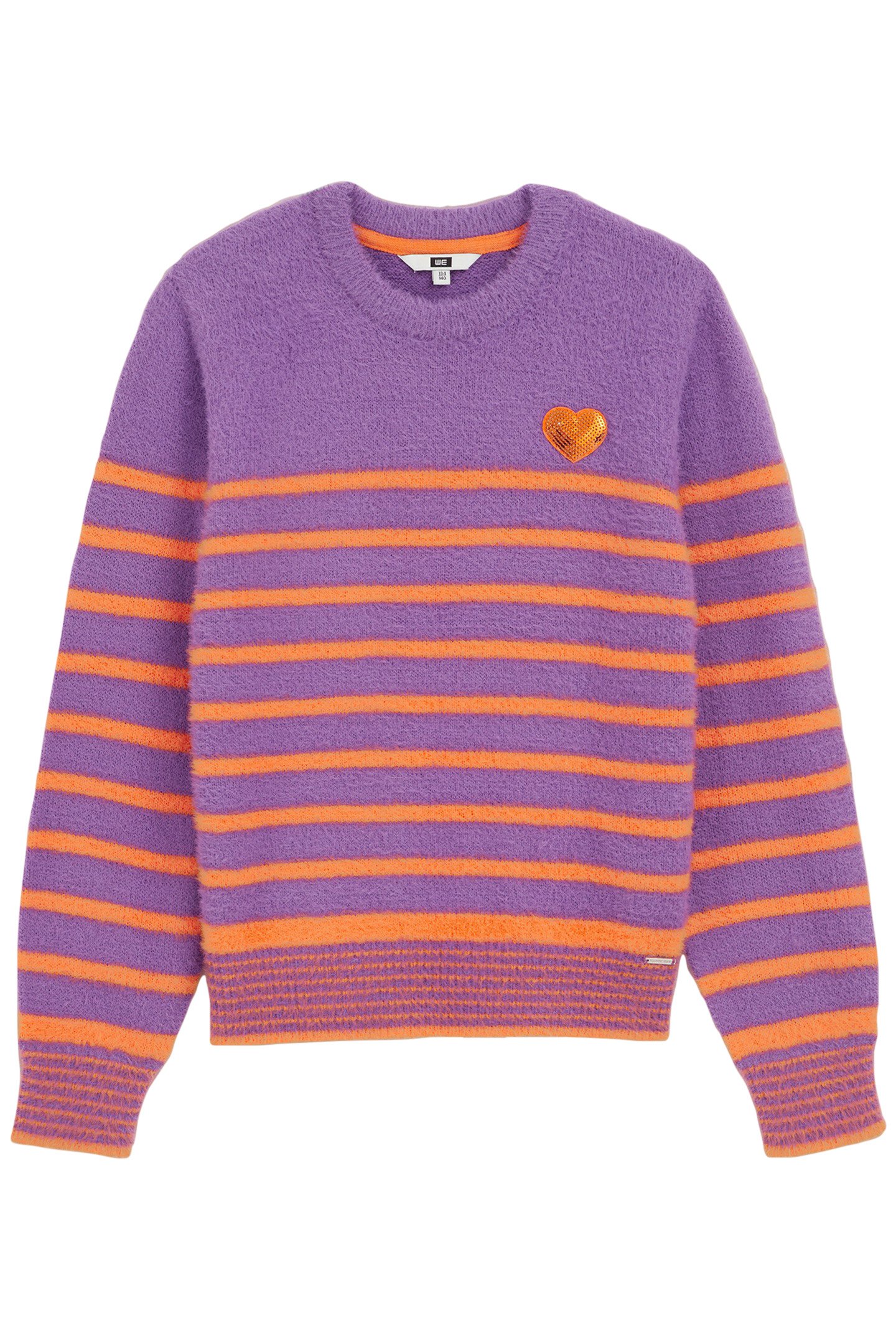 KNITTED PULLOVER PURPLE 3
