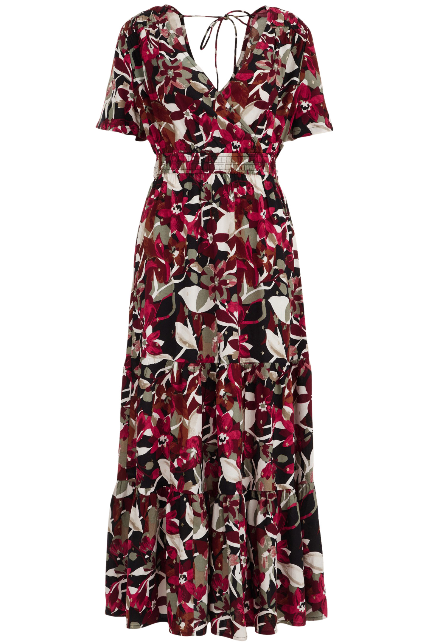 DRESS MAXI LENGTH MULTI-COLOURED 3