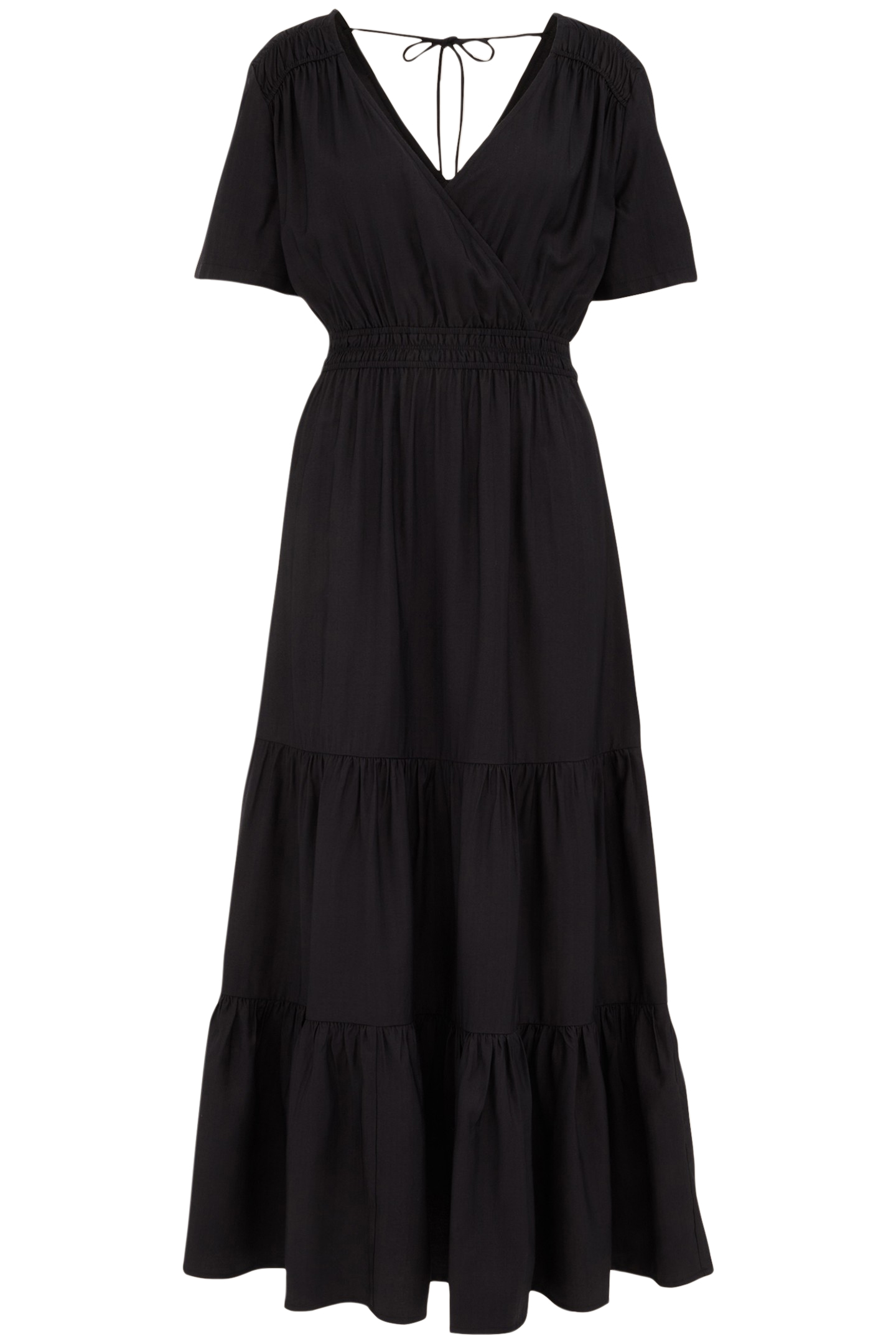 DRESS MAXI LENGTH BLACK 3