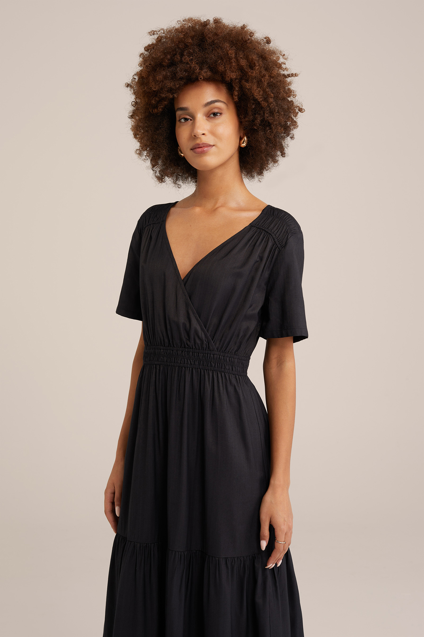 DRESS MAXI LENGTH BLACK 4