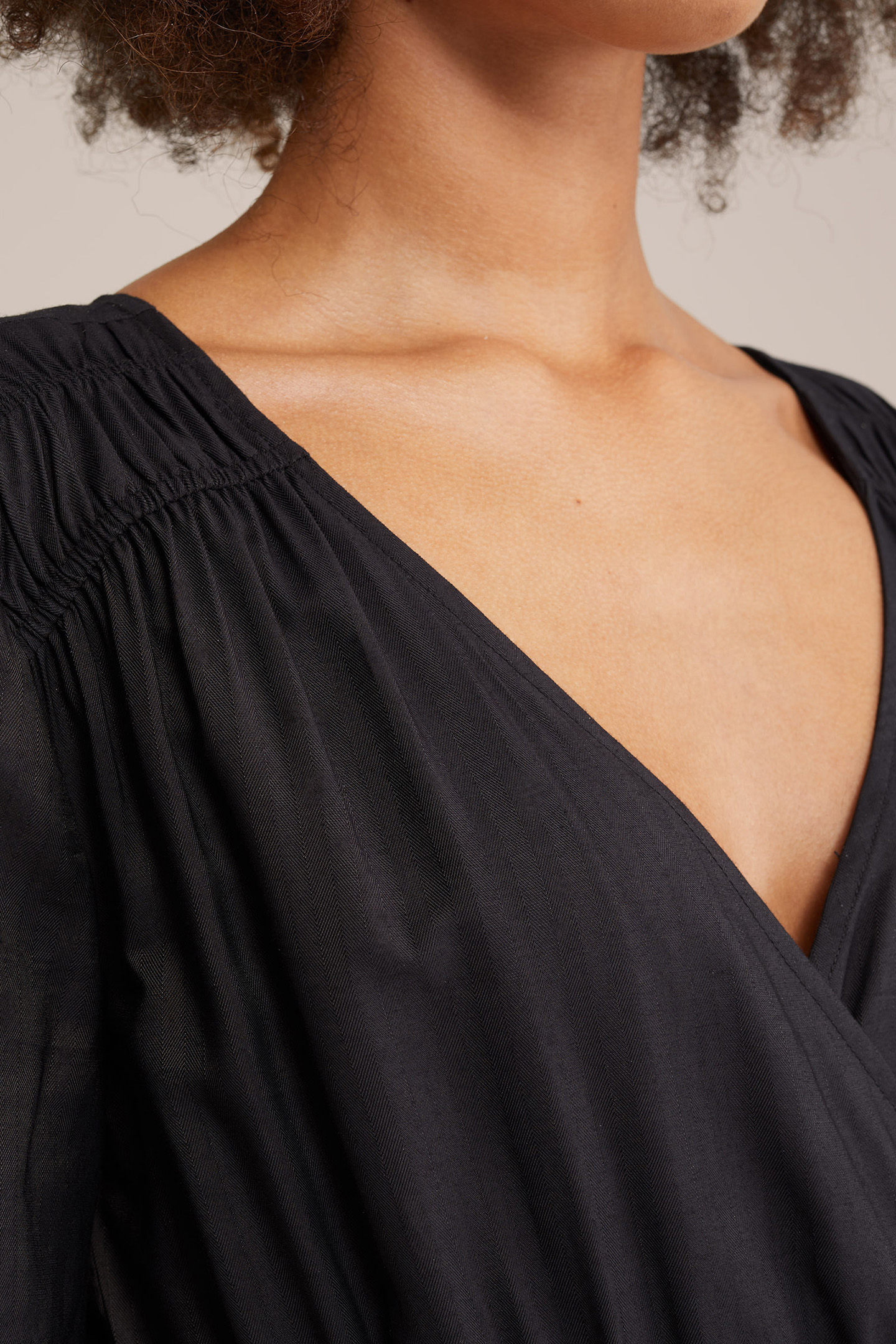 DRESS MAXI LENGTH BLACK 5