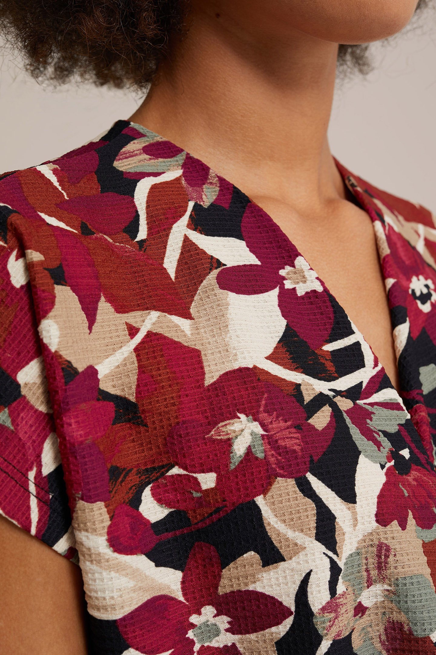 DRESS MID LENGTH MULTI-COLOURED 6